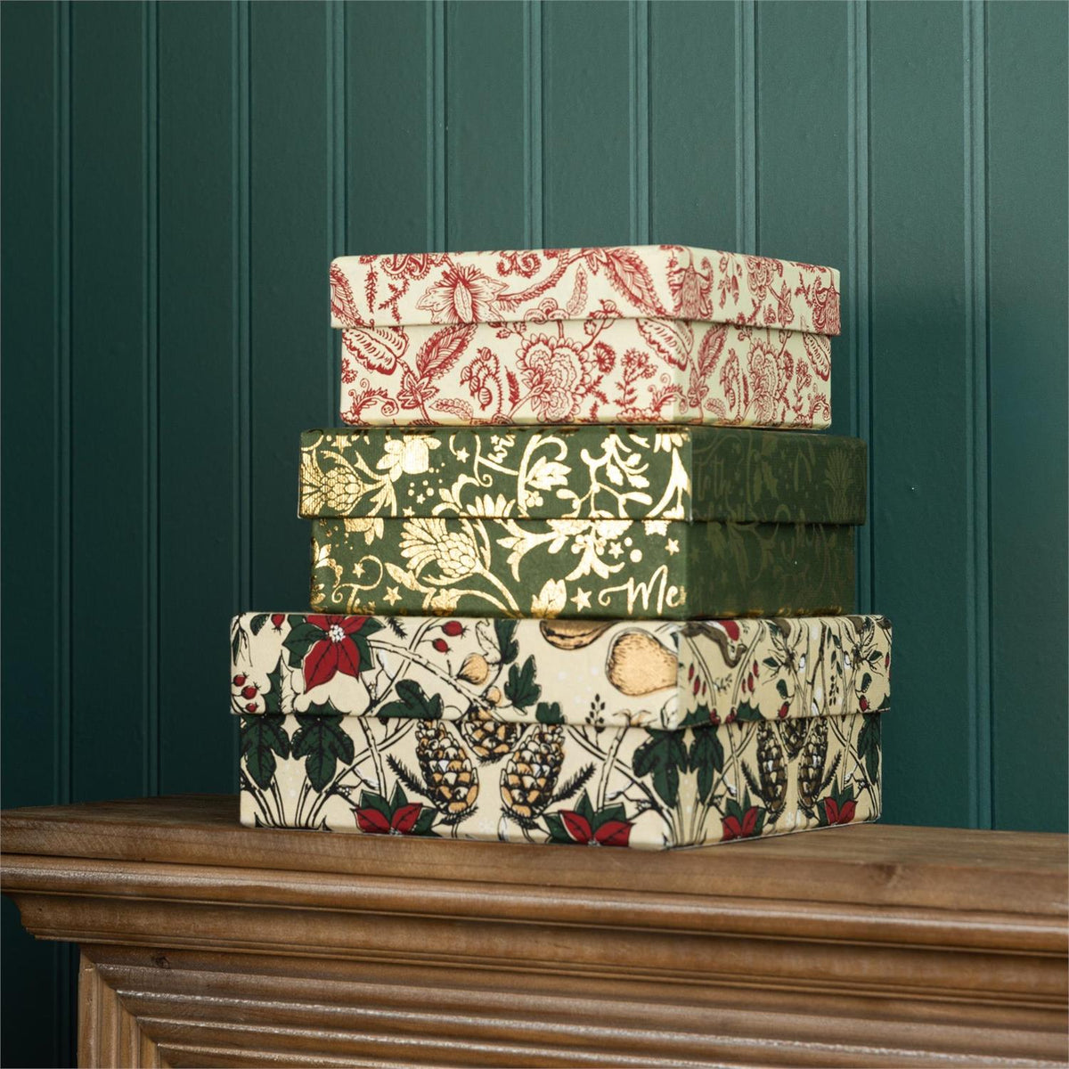 Nested Boxes- Christmas Heirloom, 3 Designs