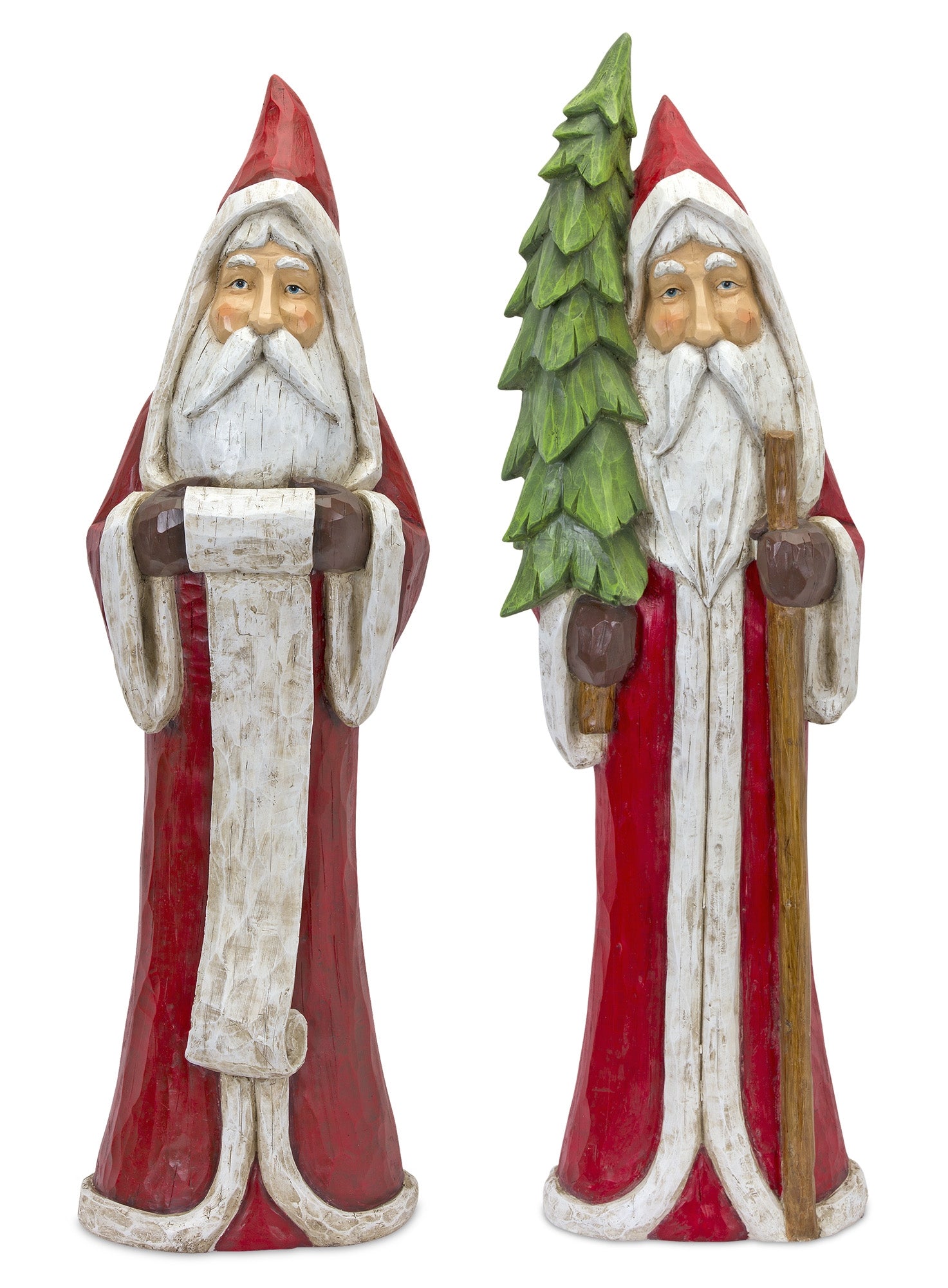 Santa's w/ Hoods (S/2)