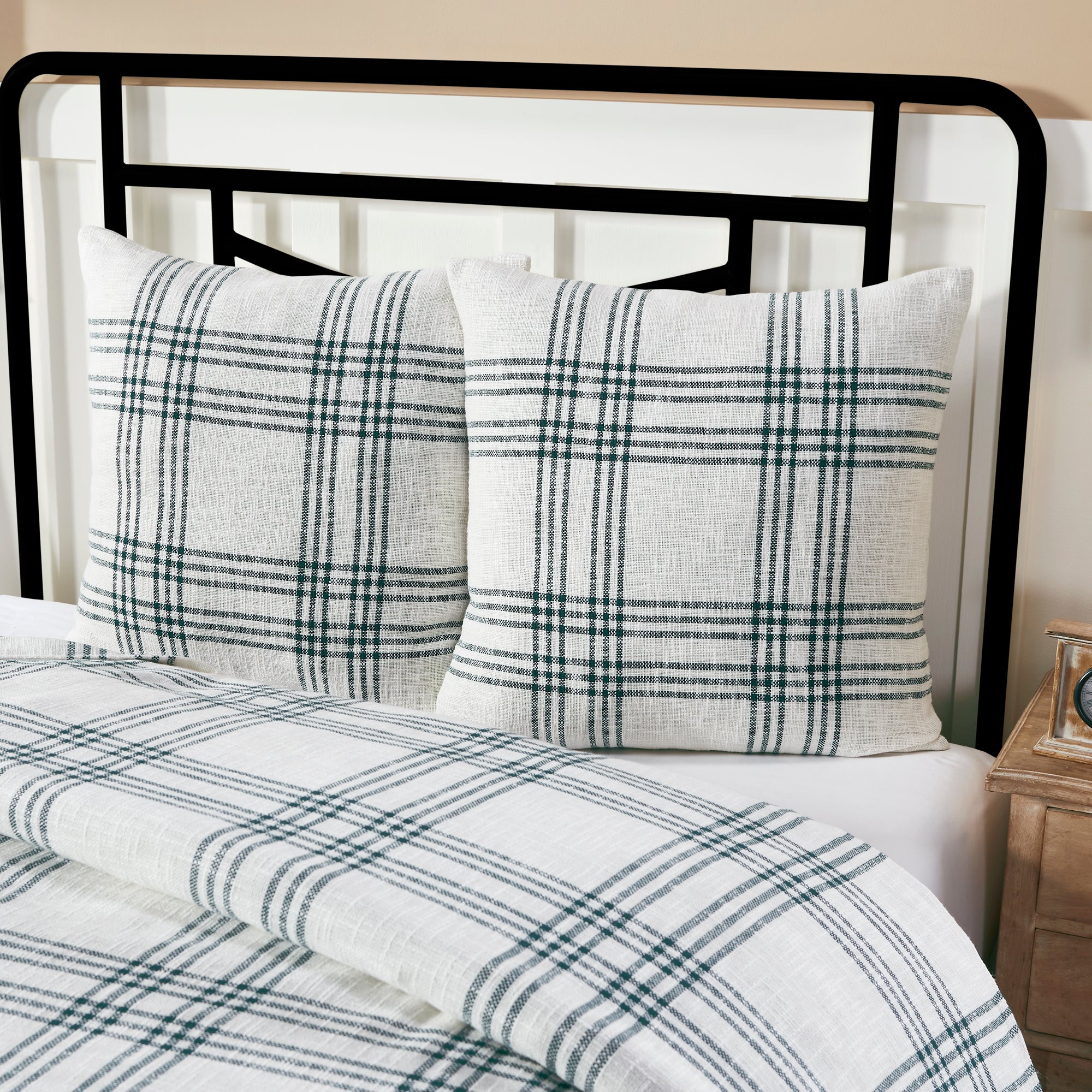 Pine Grove Plaid Fabric Euro Sham