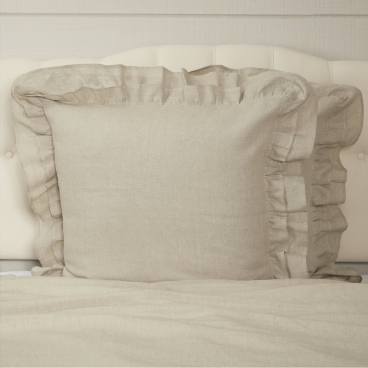 Provincial Linen Natural Euro Sham