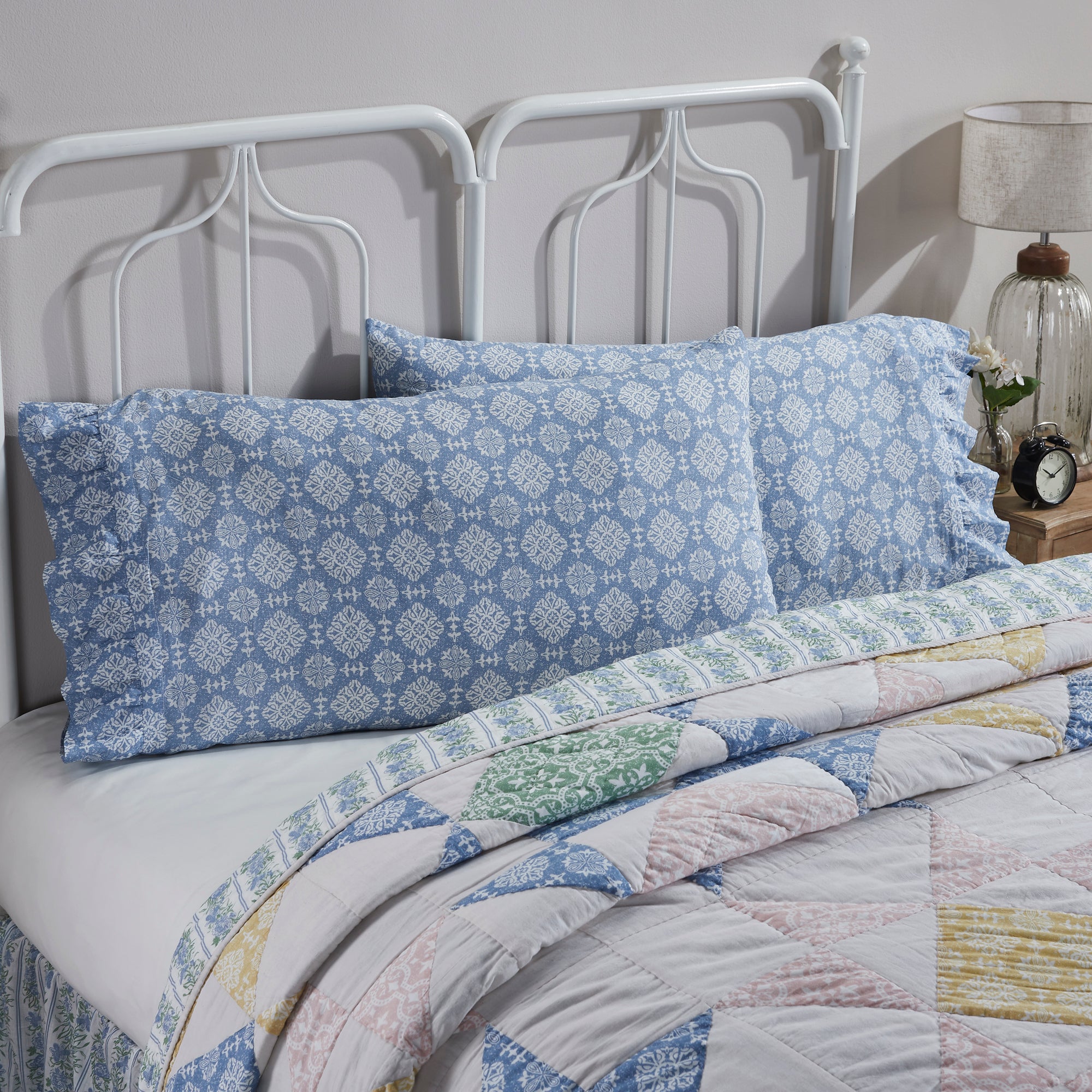 Jolie Ruffled King Pillow Case Set of 2 +4