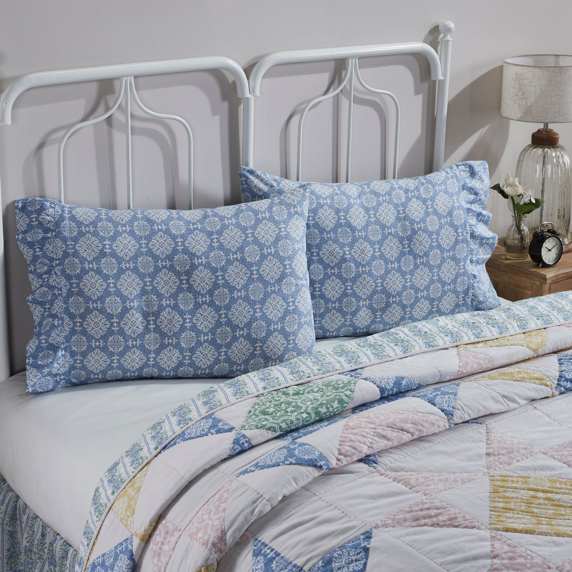 Jolie Ruffled Standard Pillow Case Set of 2 +4