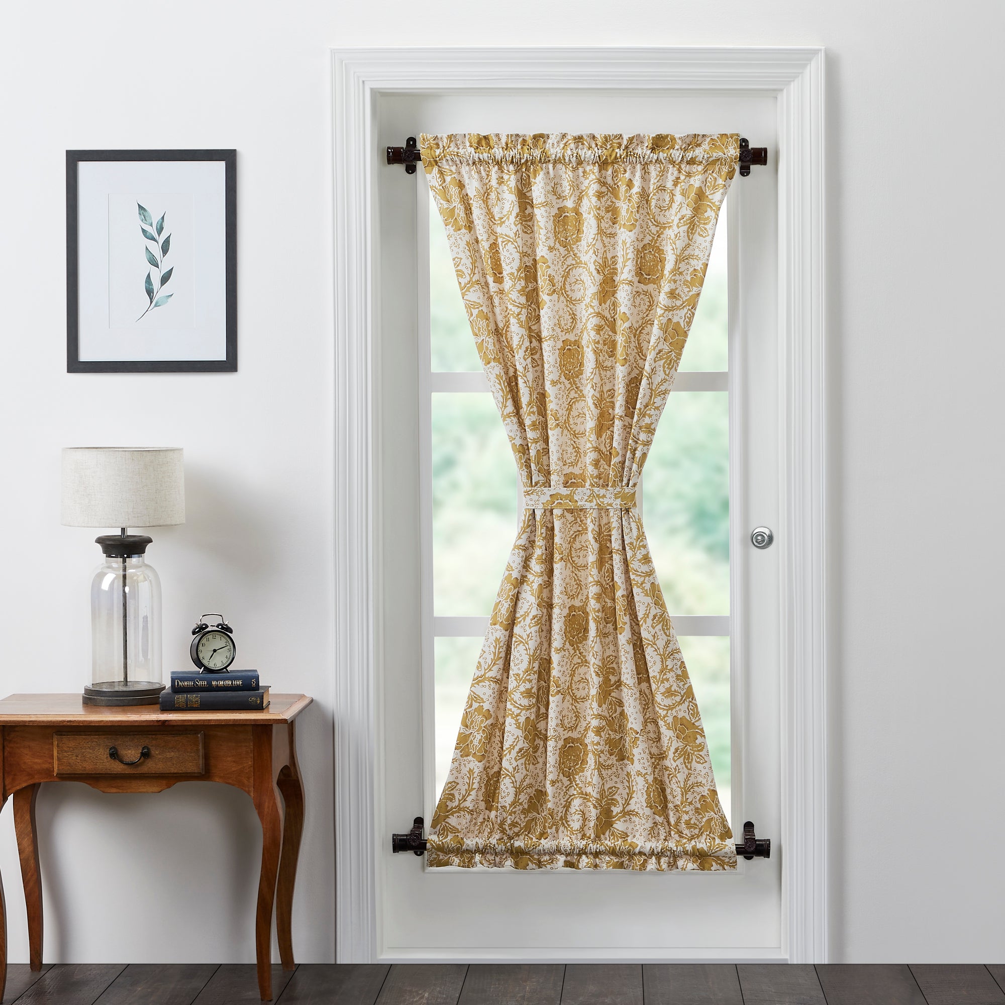 Dorset Gold Floral Door Panel