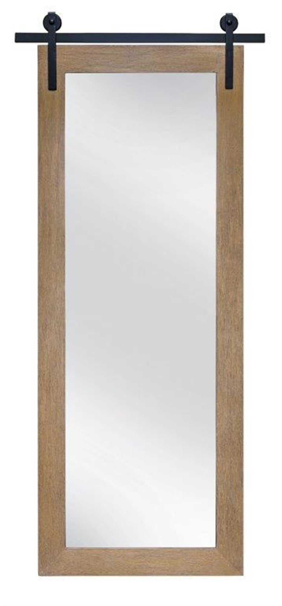 Mirror 24.75"L x 56"H Wood/Glass