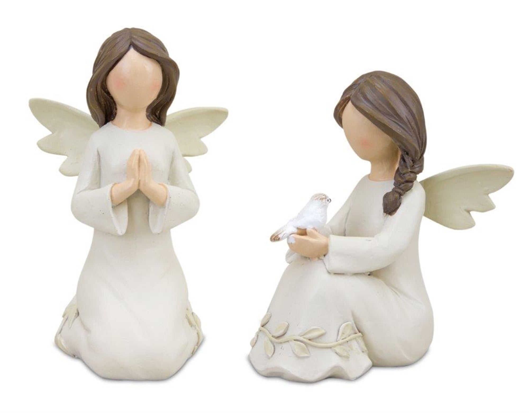 Angel (2 Asst) 4"H, 4.5"H Resin
