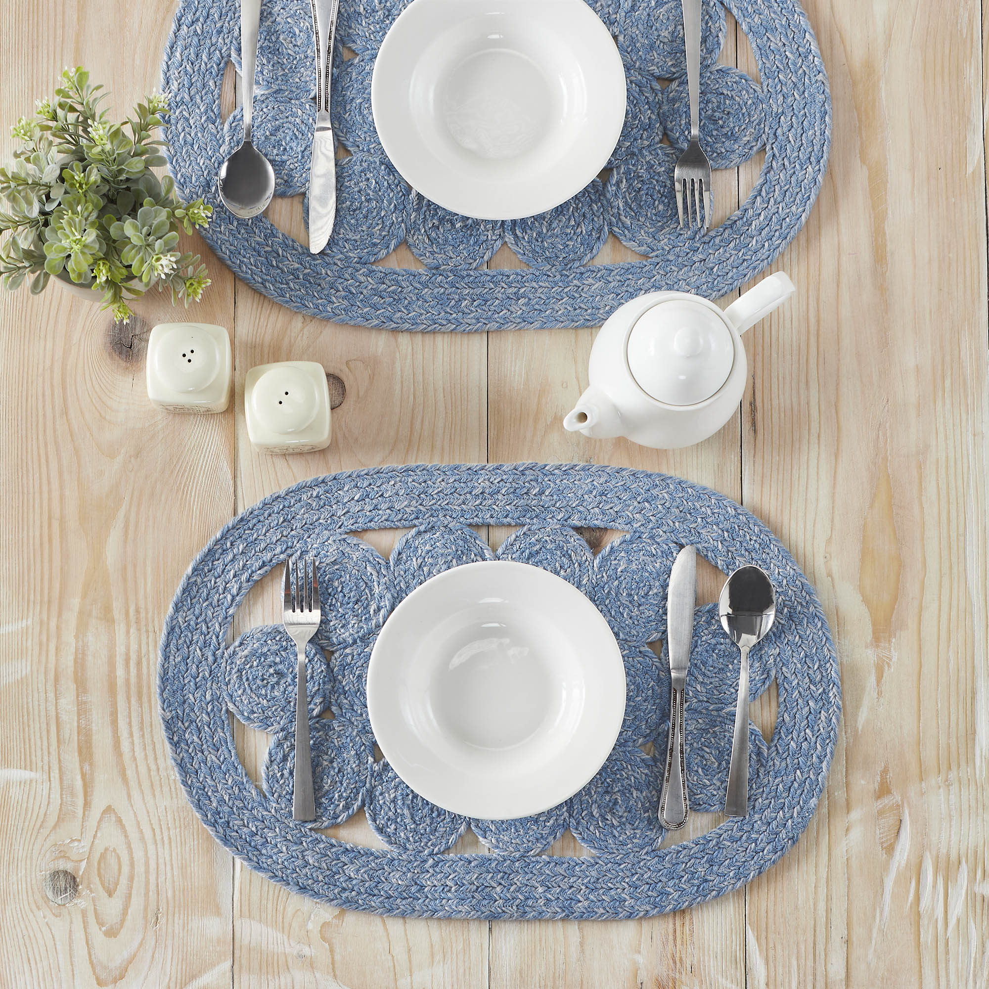 Celeste Blended Blue Indoor/Outdoor Placemat