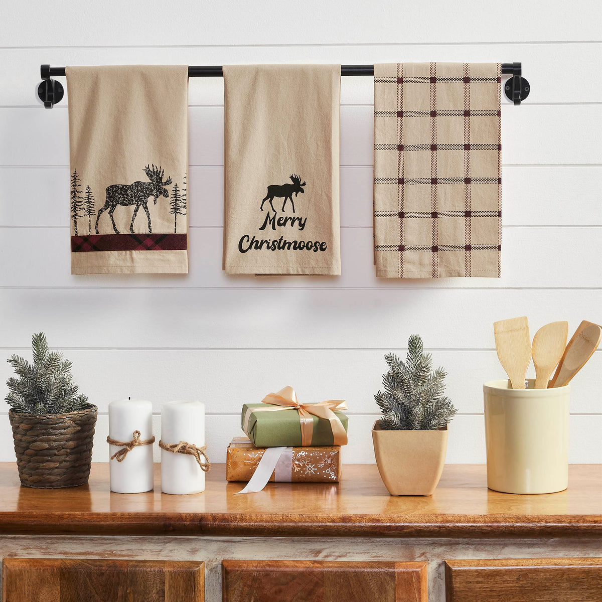 Cumberland Moose Tea Towel Set of 3