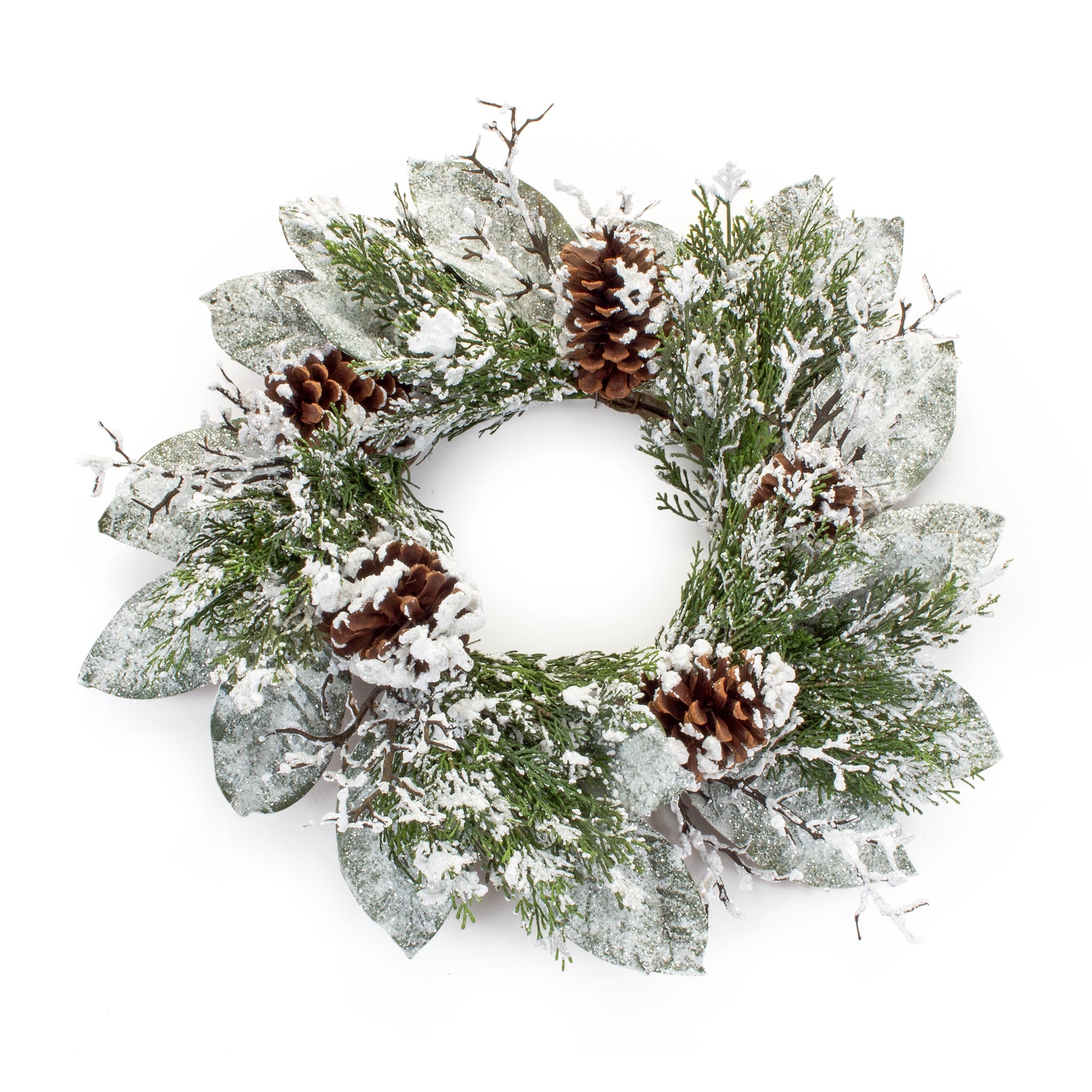 Cedar/Pine/Magnolia Leaf Wreath 24”D
