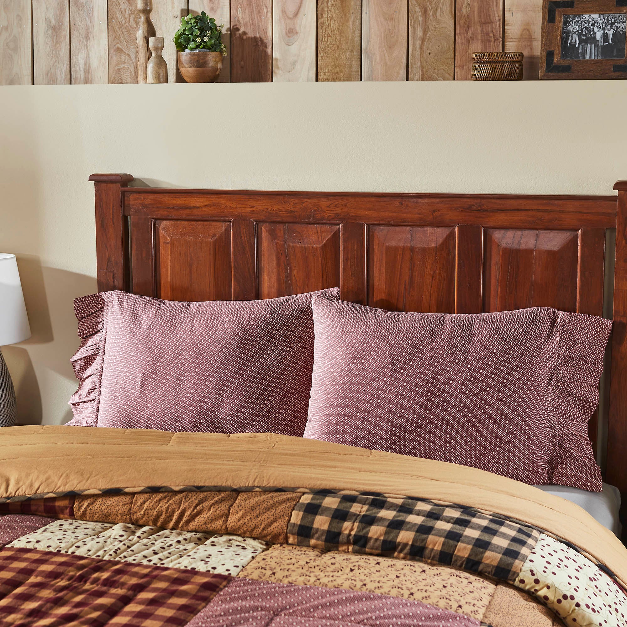 Pip Vinestar Ruffled Standard Pillow Case Set of 2 +4