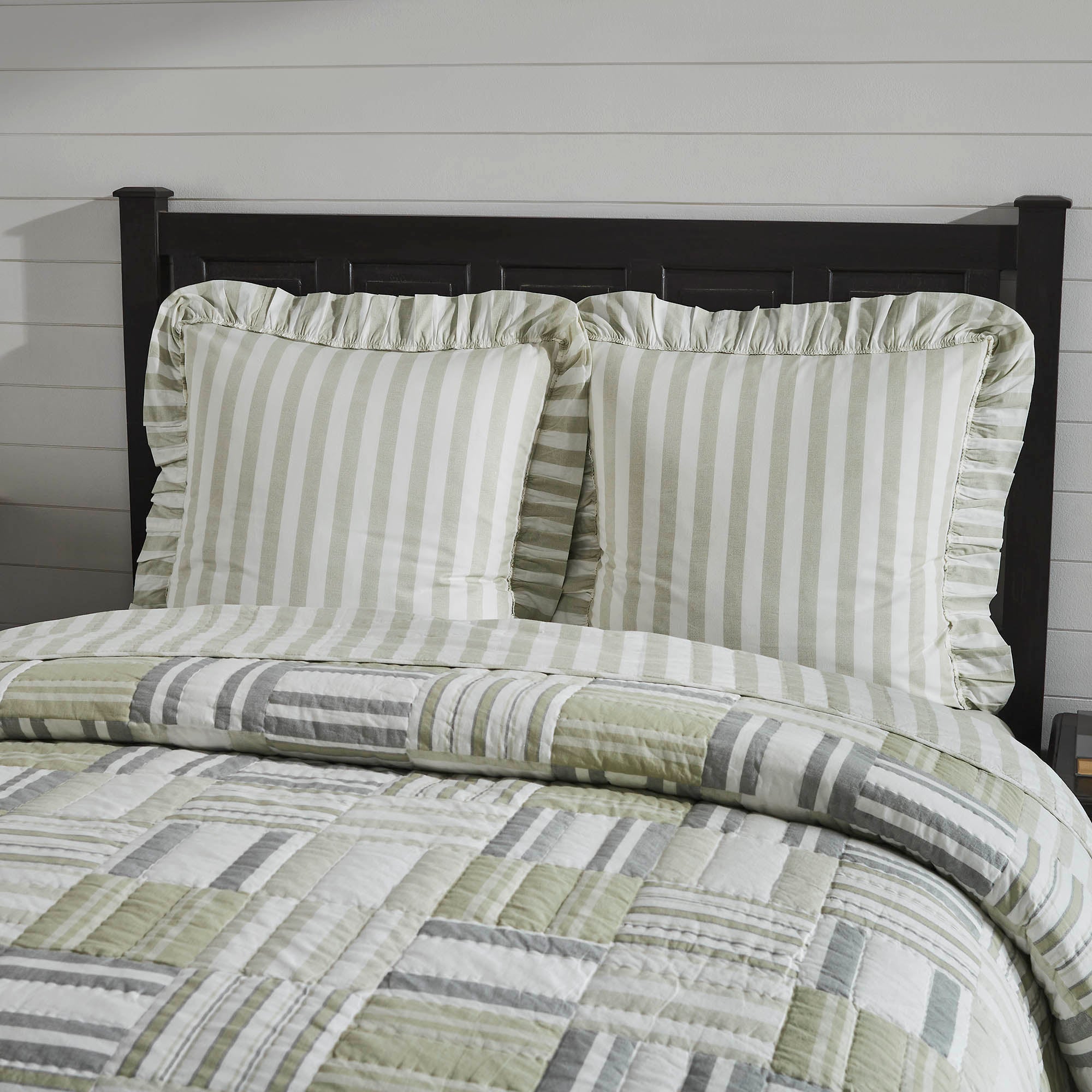 Finders Keepers Ruffled Fabric Euro Sham Set of 2