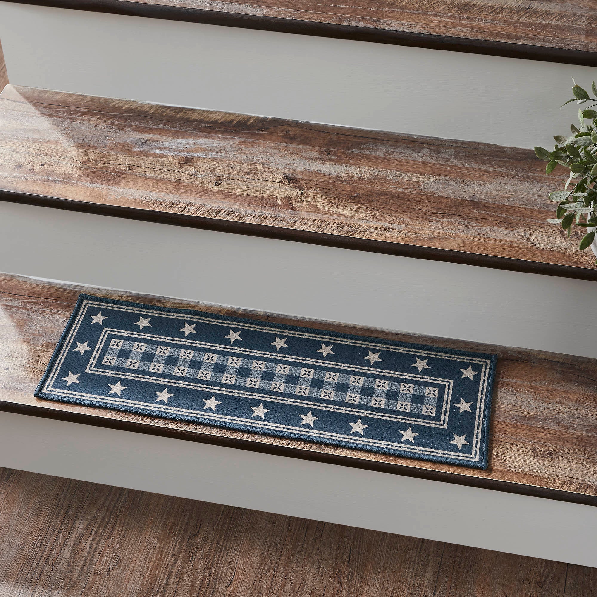 My Country Polyester Stair Tread Rect Latex