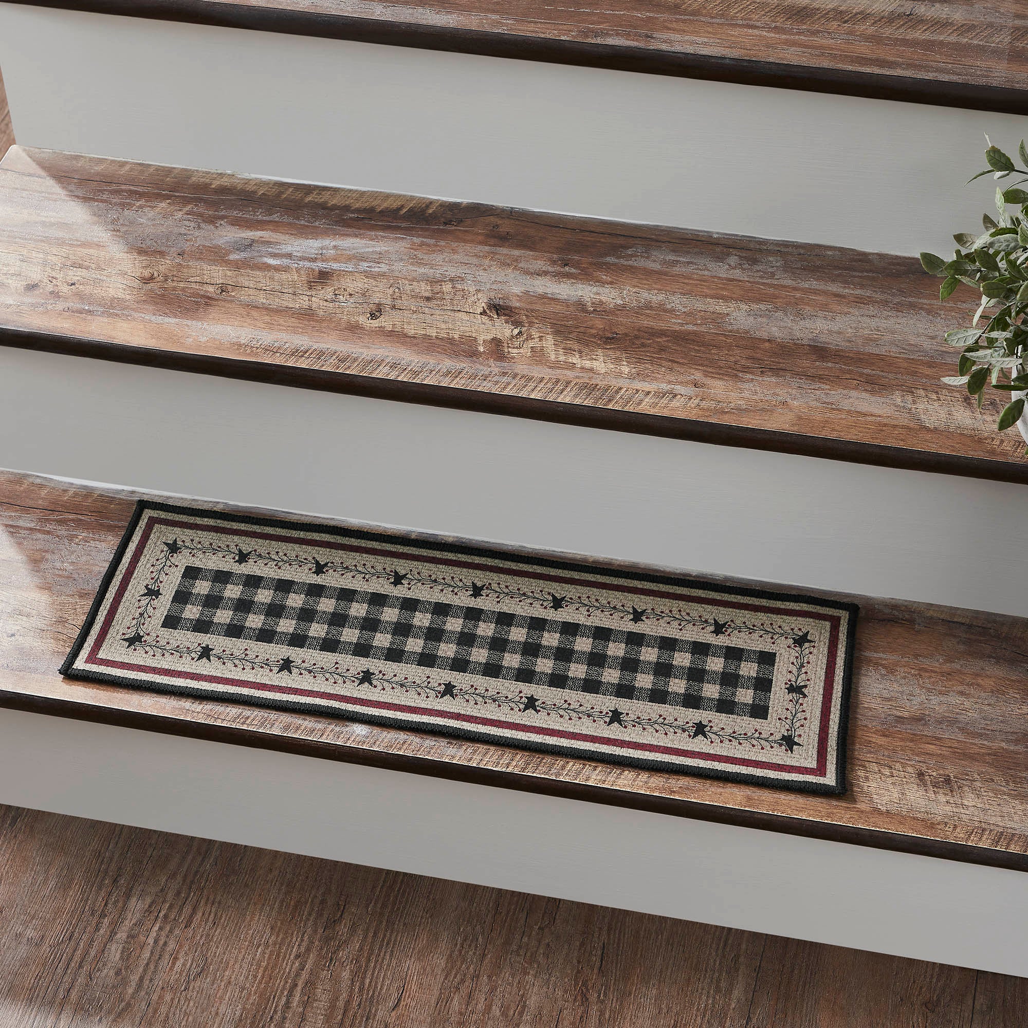 Pip Vinestar Polyester Stair Tread Rect Latex