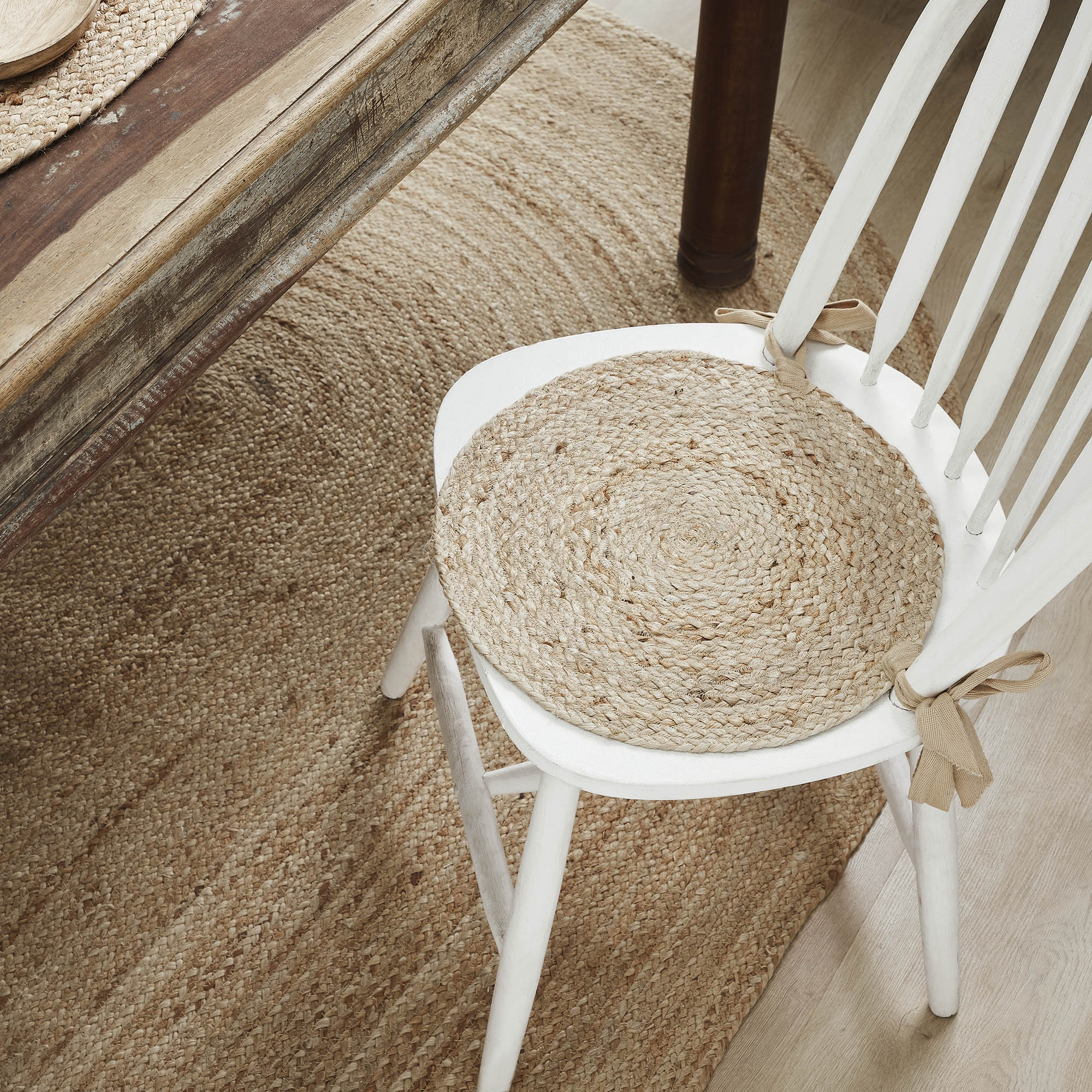 Natural Jute Chair Pad Diameter