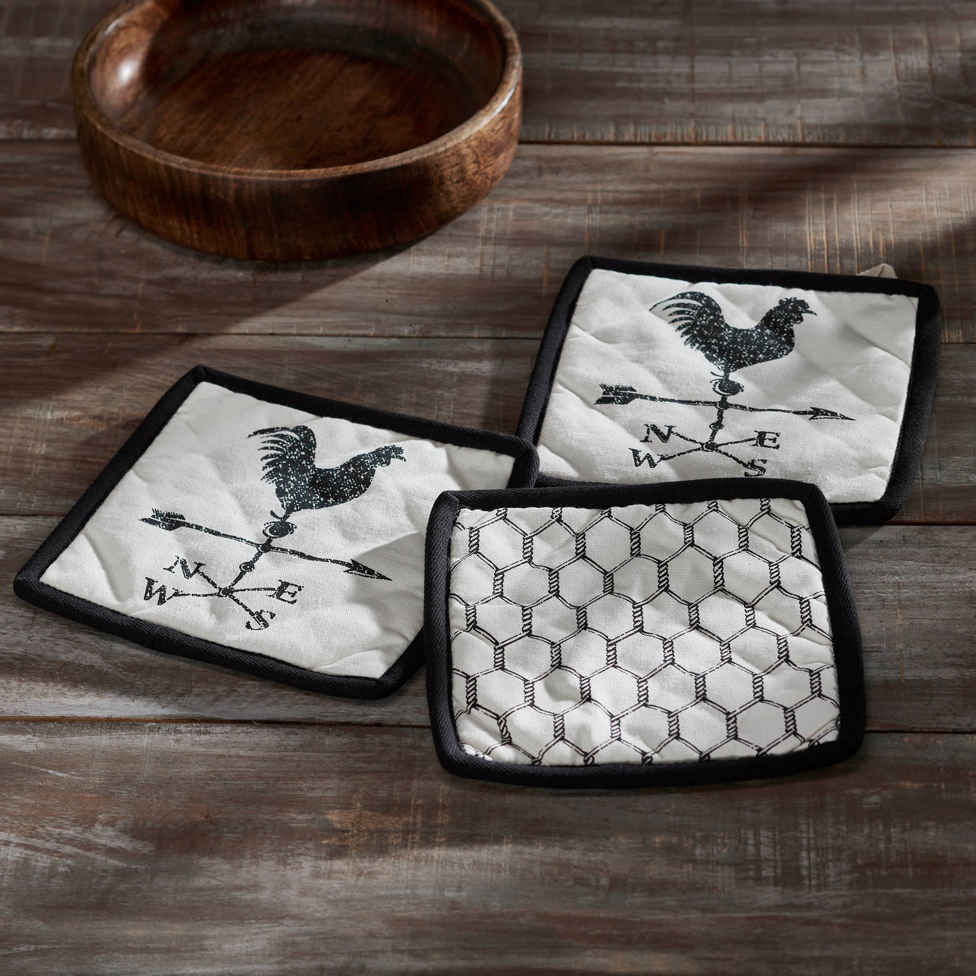 Down Home Pot Holder Set of 3