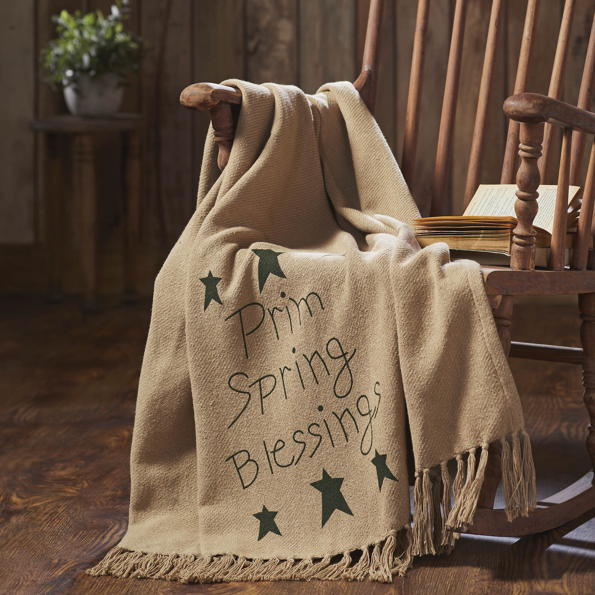 Spring In Bloom Woven Throw