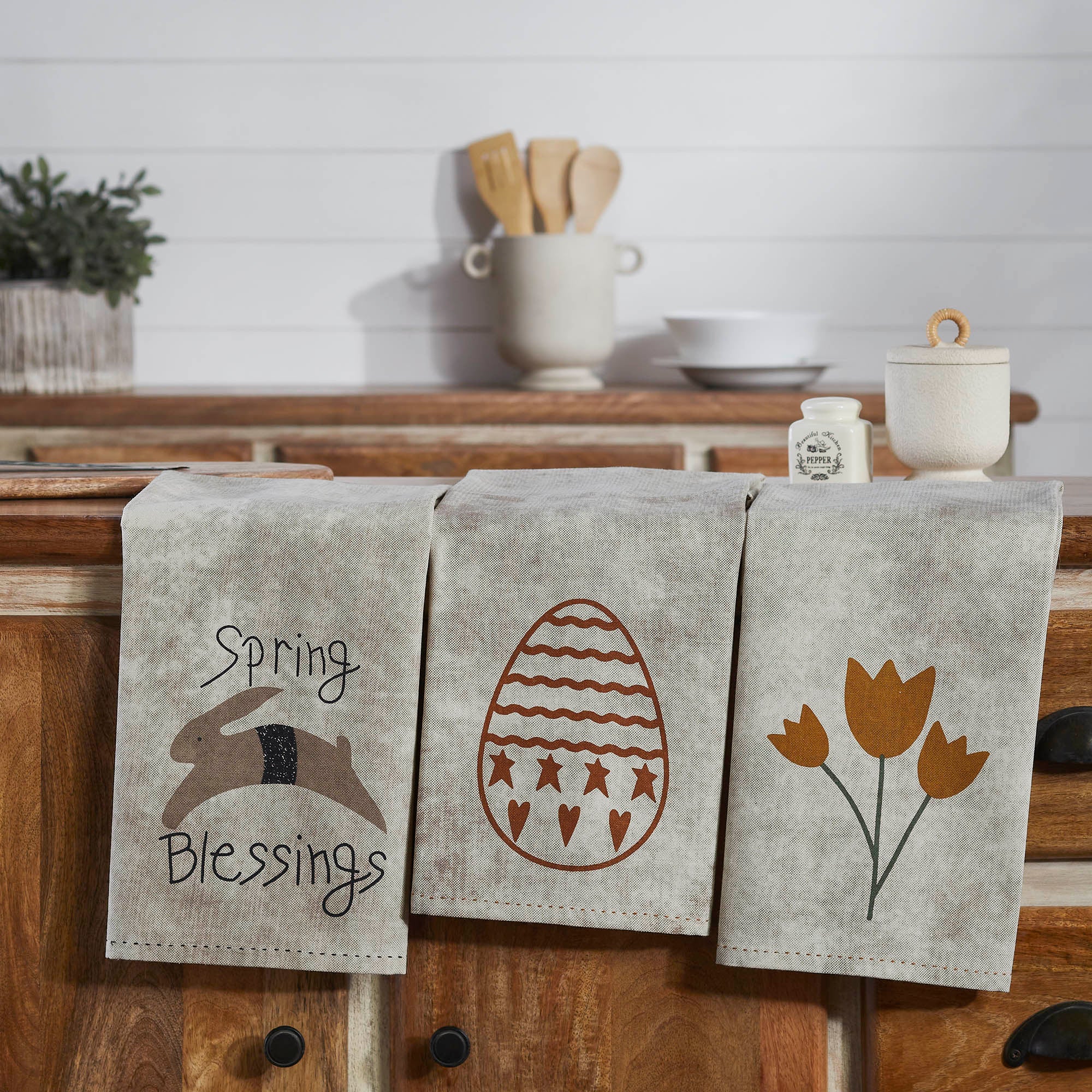 Spring In Bloom Tea Towel Set of 3