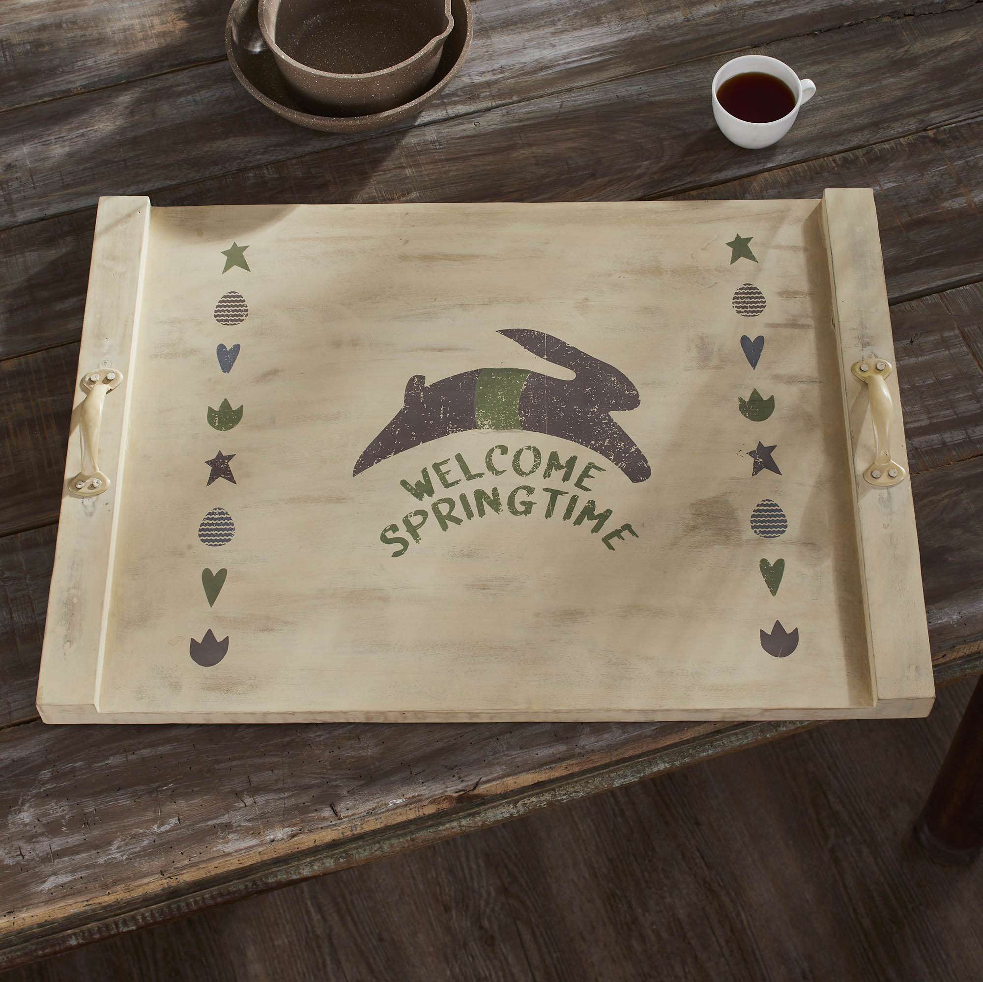 Welcome Springtime Noodle Board