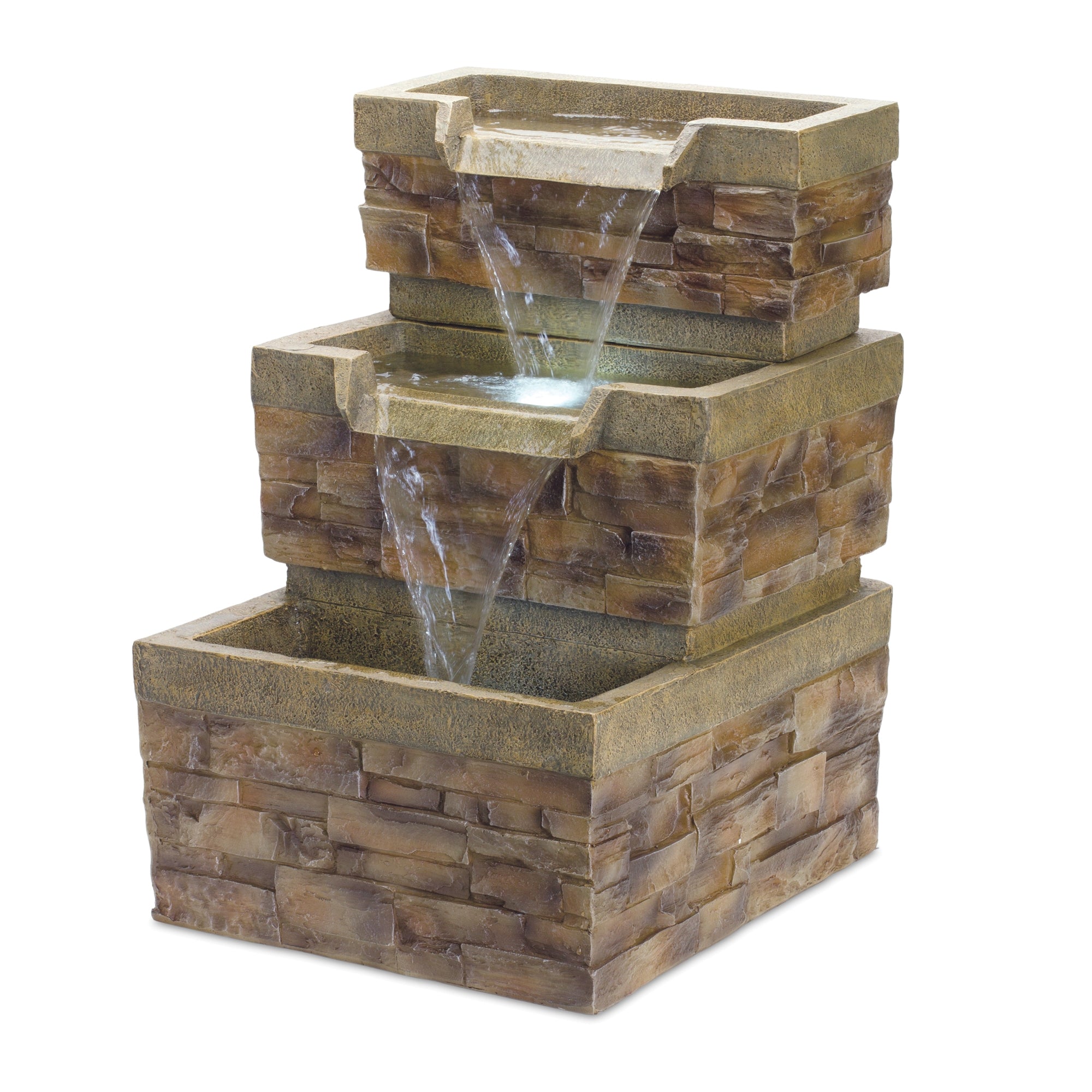 Fountain 19.25"L x 25.75"H Resin
