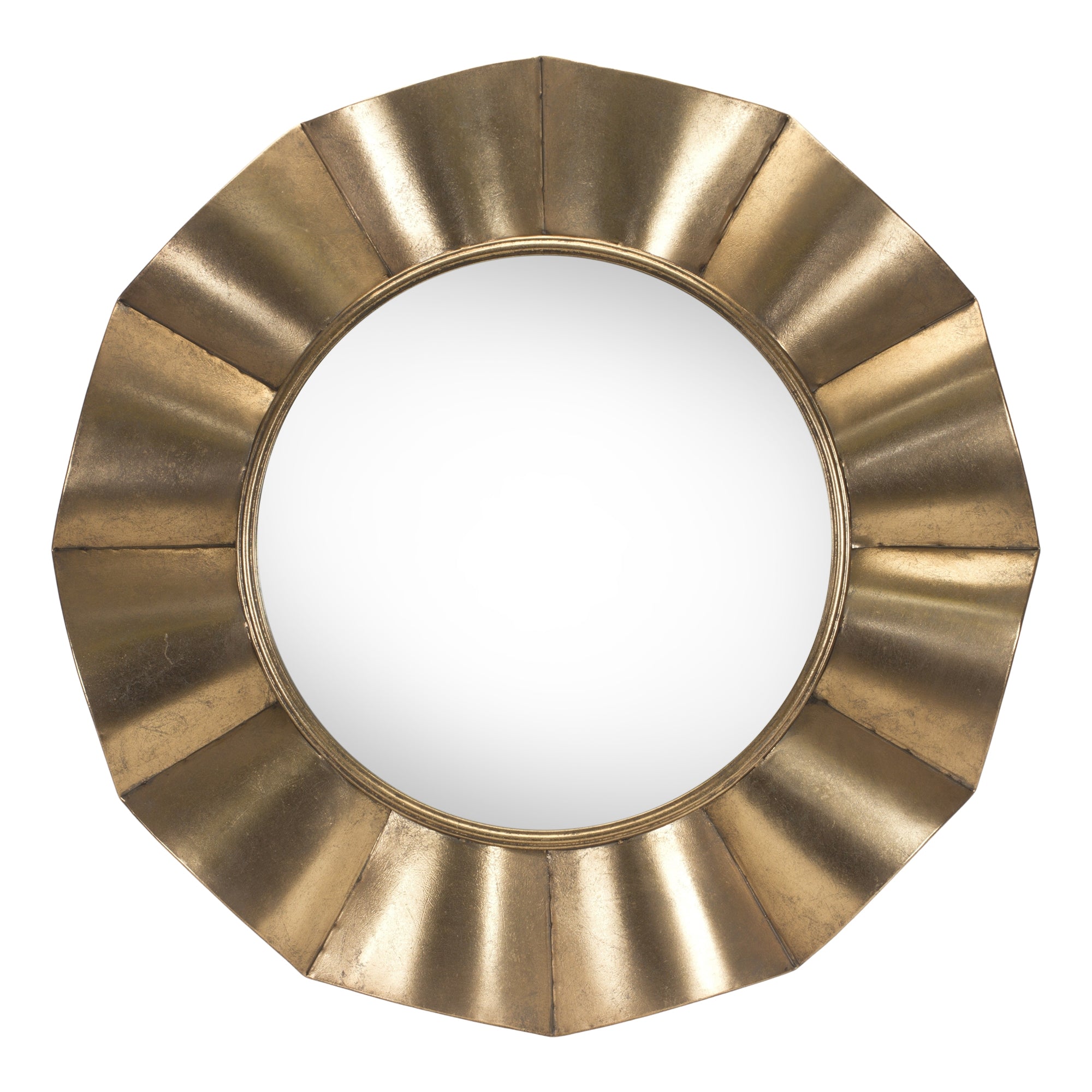 Wall Mirror 31.5”D Iron/Glass