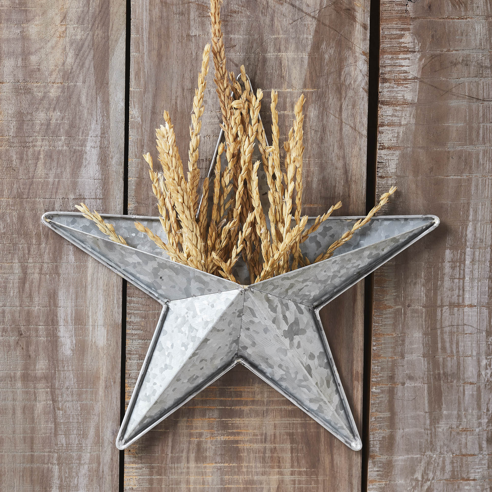 Metal Star w/ Pocket Galvanized