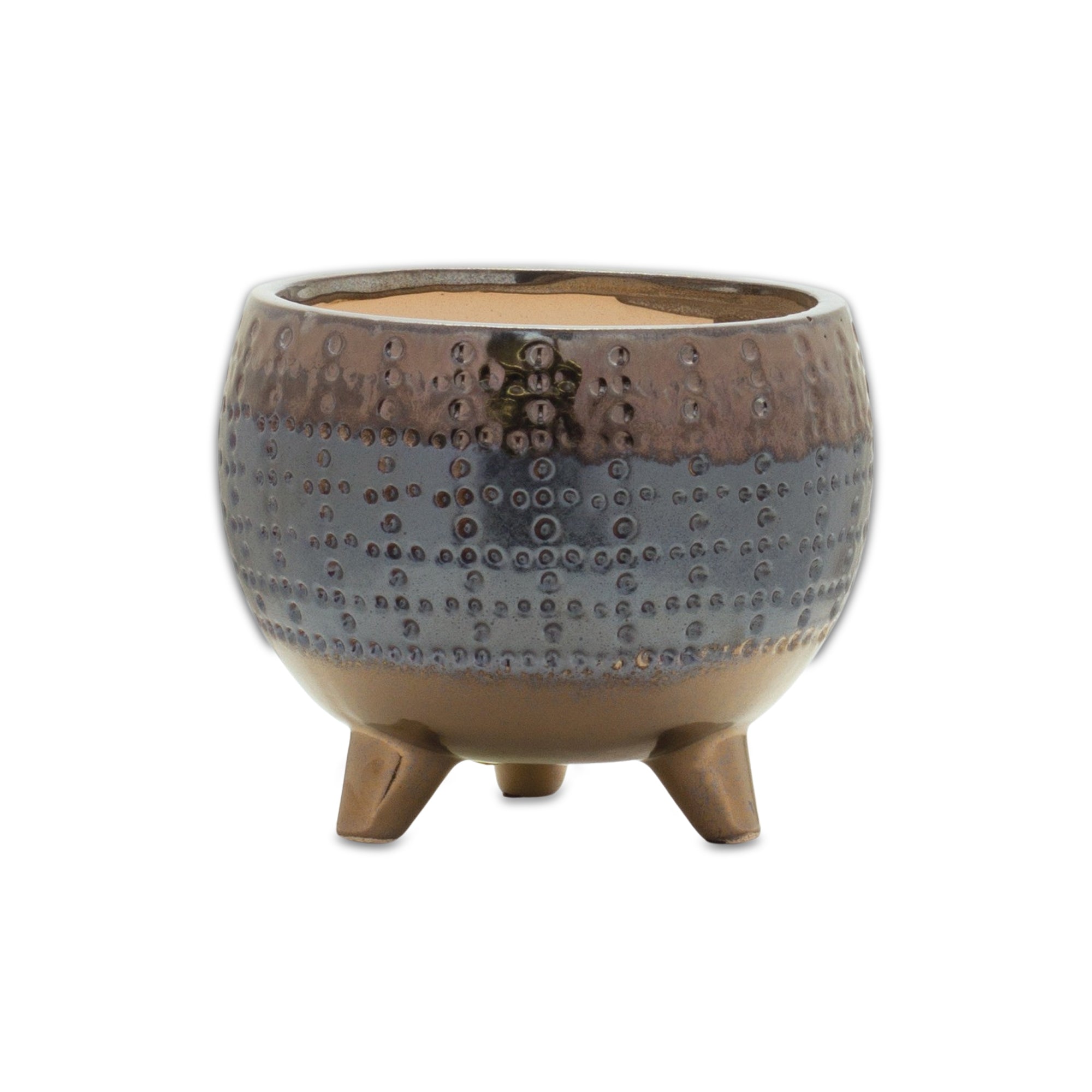 Pot w/Legs 4.5”H Terra Cotta