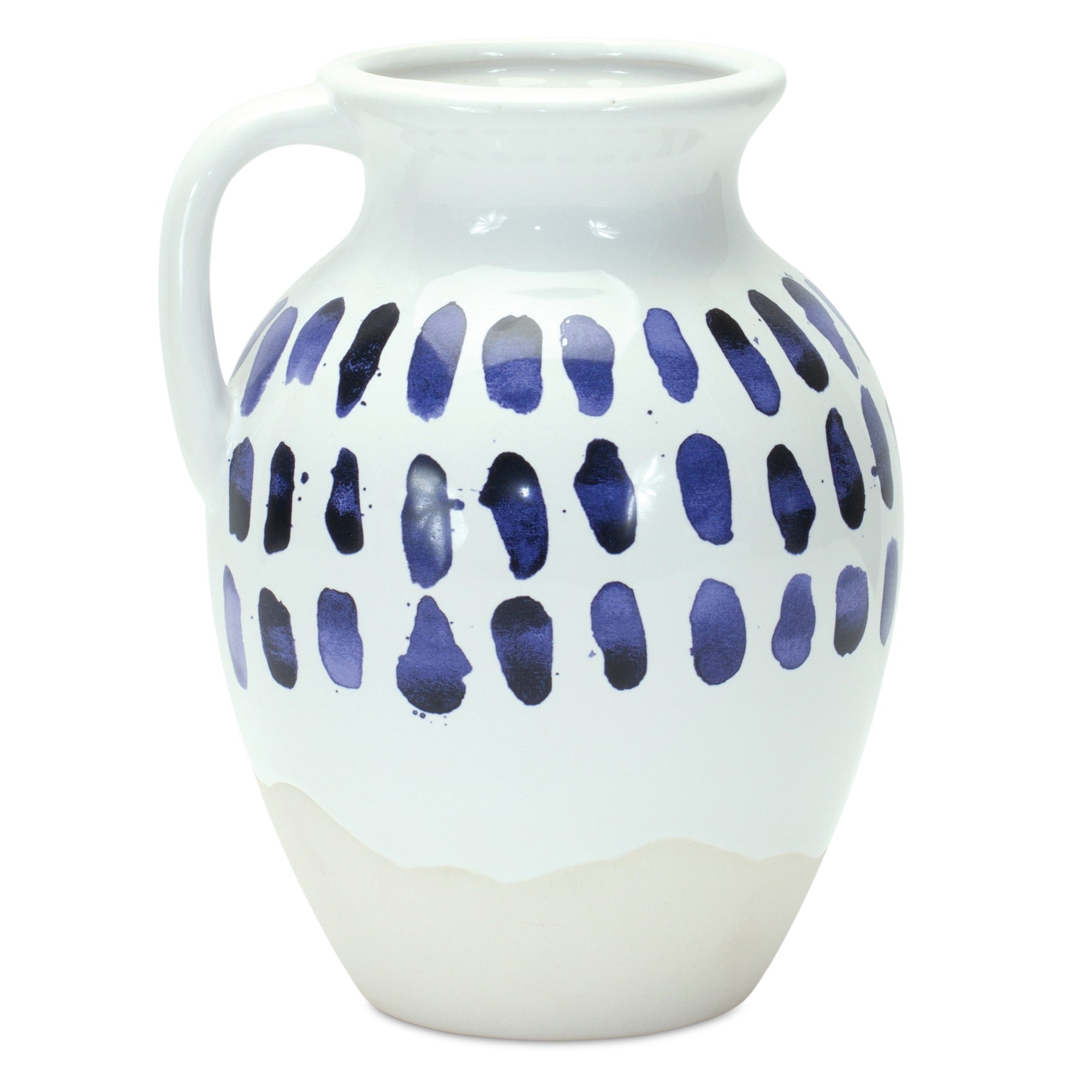 Pitcher 6"D x 8"H Ceramic