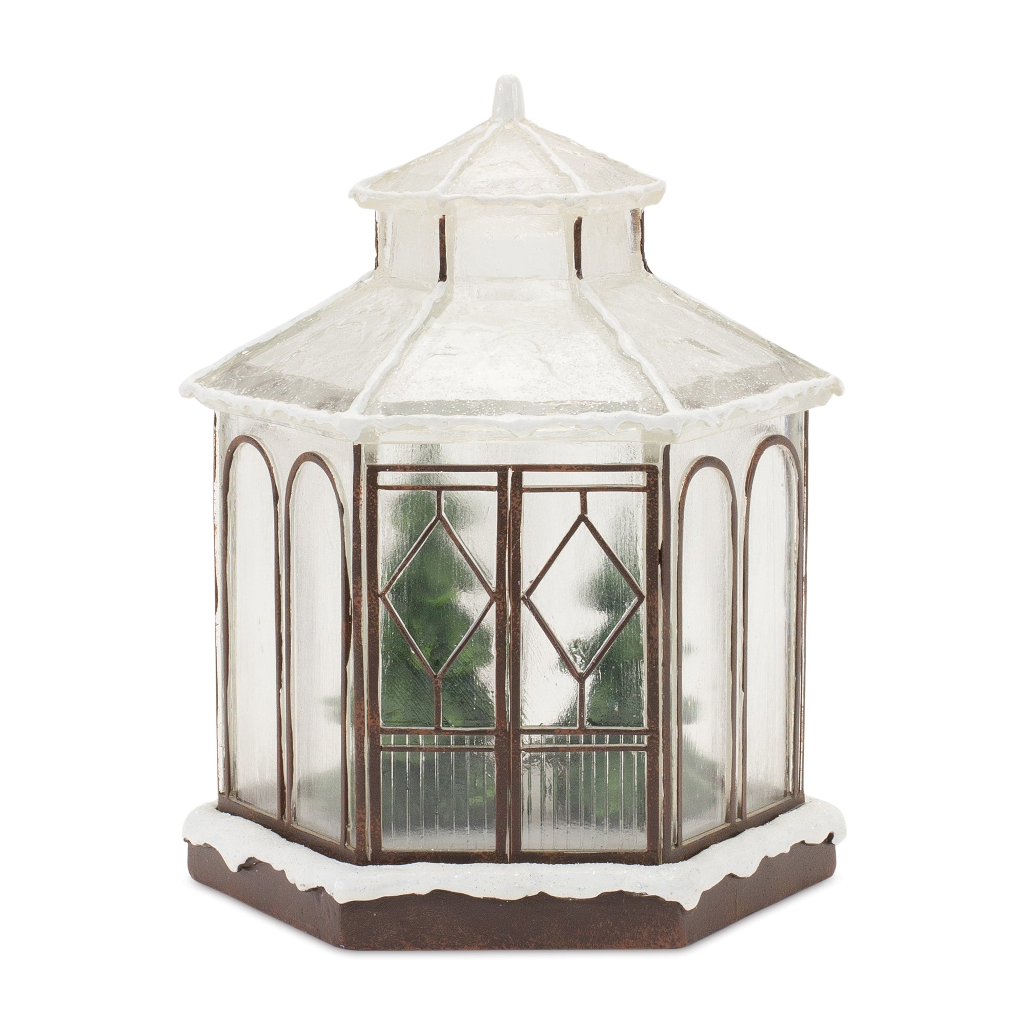 LED Gazebo 6"L x 9"H Resin