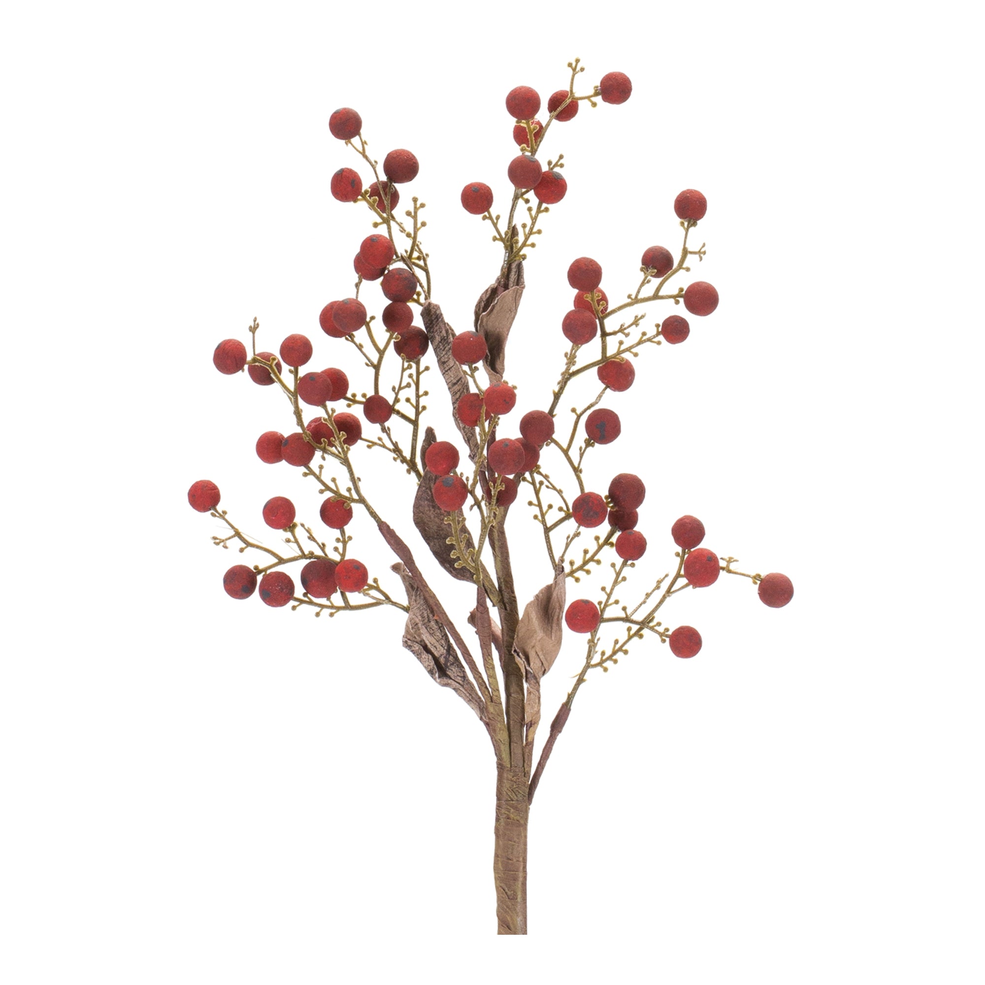 Berry Spray 17”H Foam/