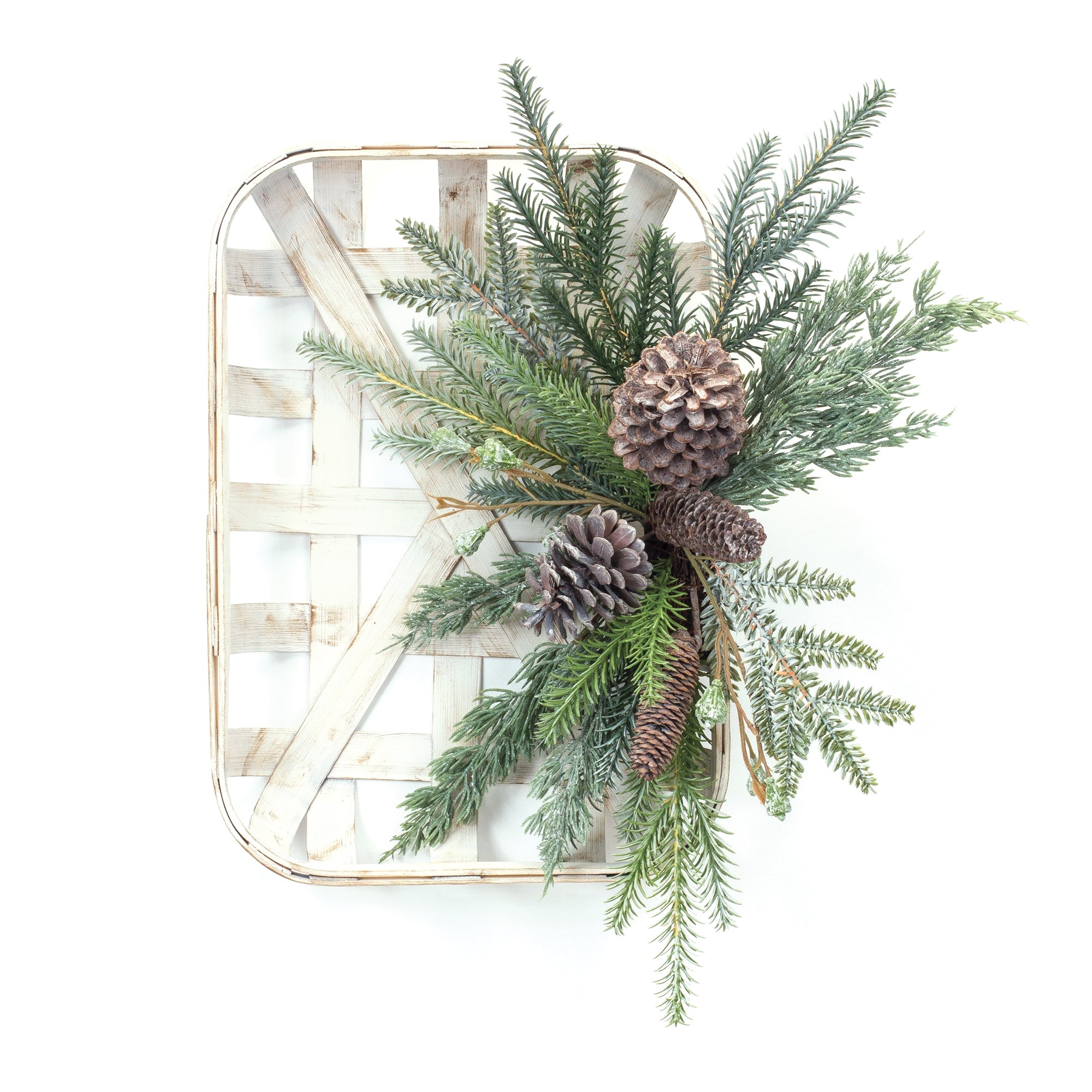 Pine and Cone Design 16.5"L x 20.5"H