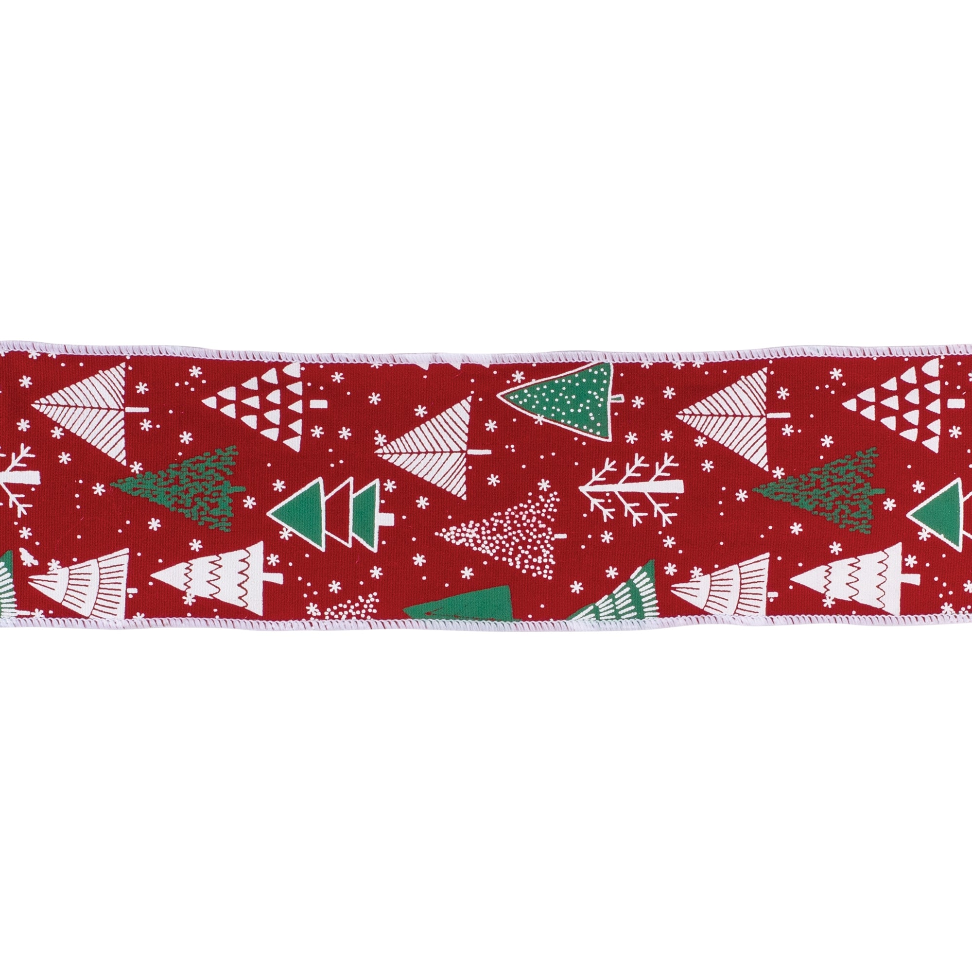 Wired Cotton Ribbon 4" x 10 yds.