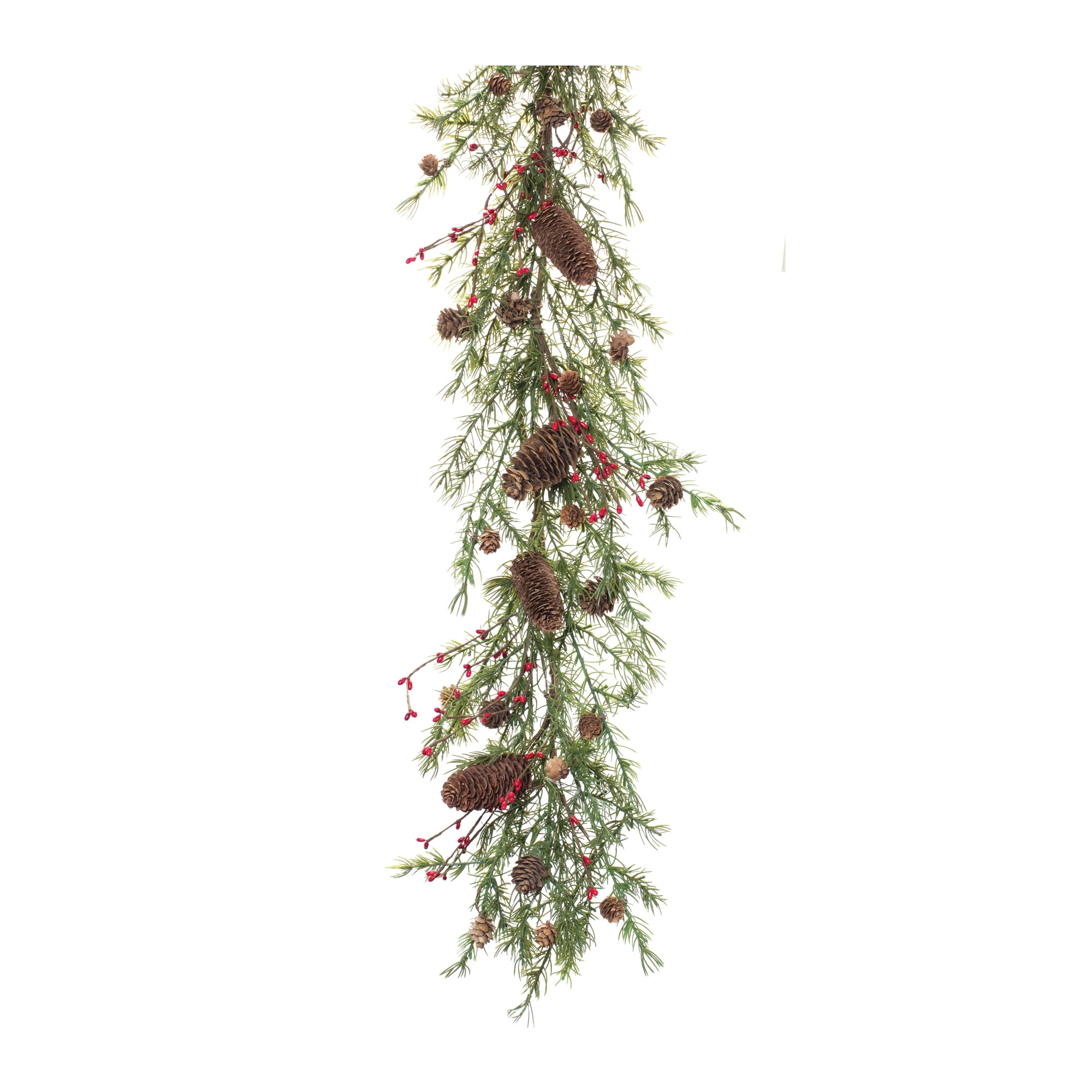 Pine w/Berry & Cone Garland 5'L