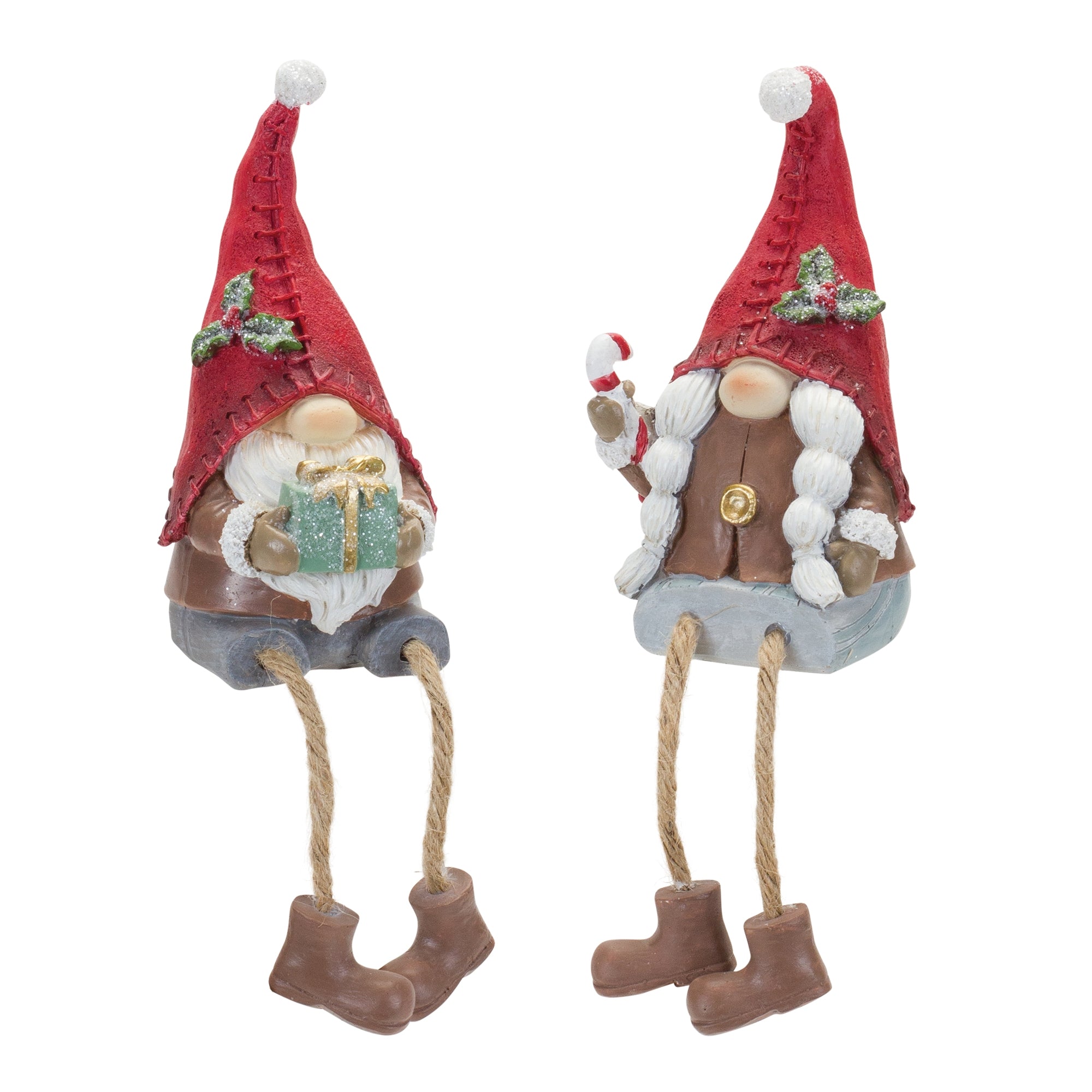 Gnome (2 Asst) 8"H, 8.25"H Resin