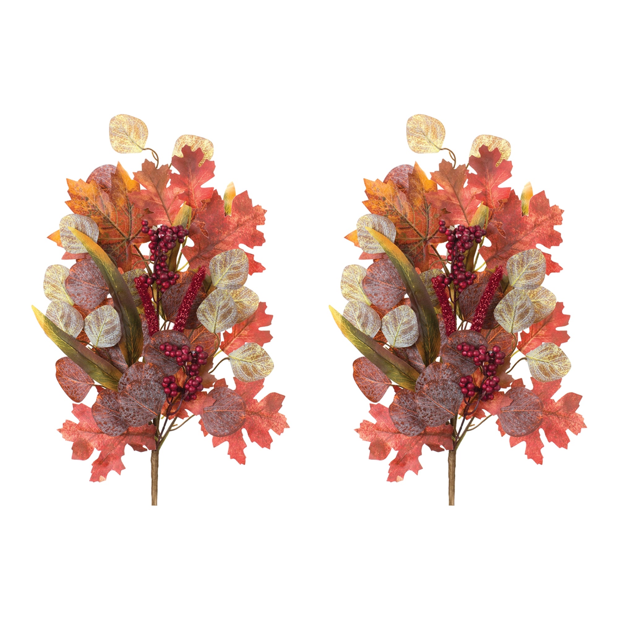 Mixed Fall Leaf Stem (S/2)