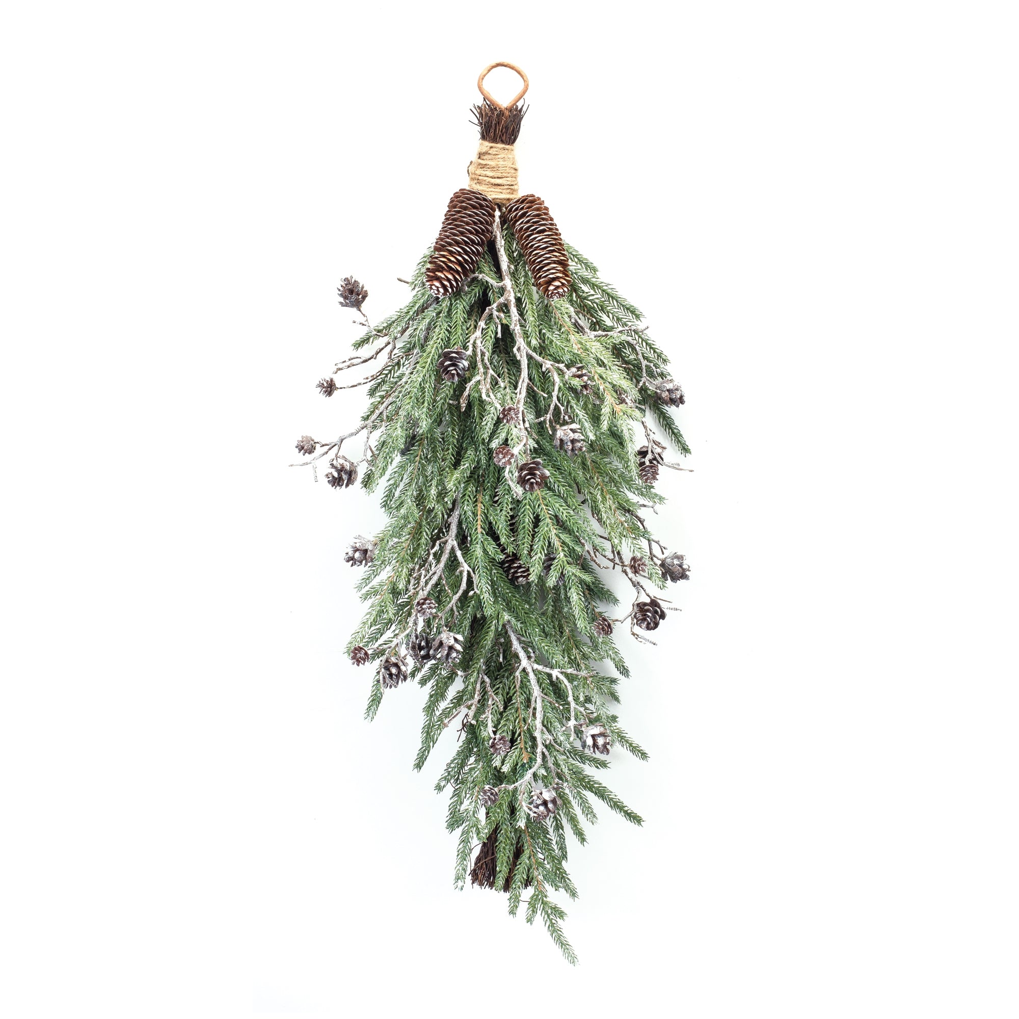Pine and Cone Swag 31”H