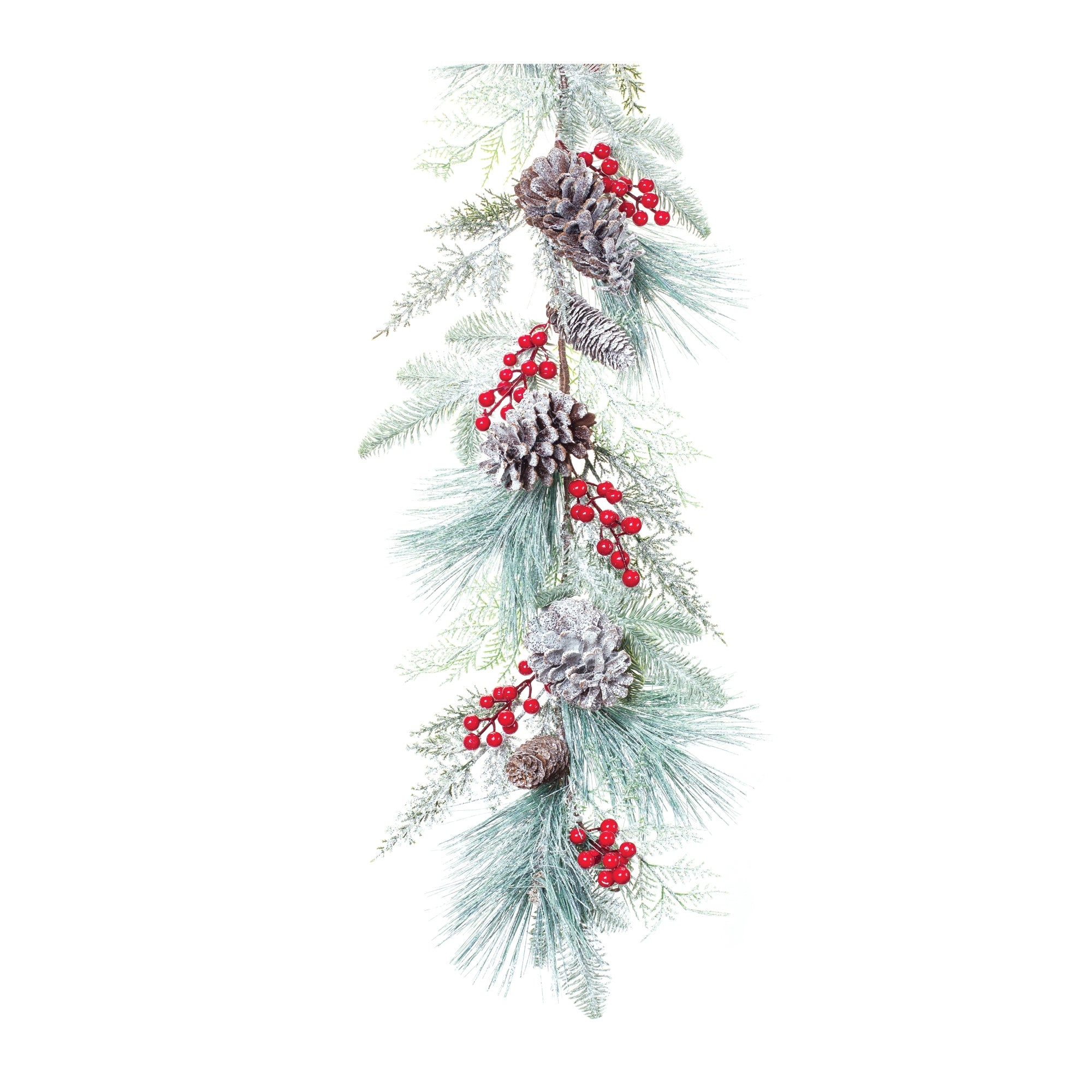 Pine/Berry/Cone Garland 6'L