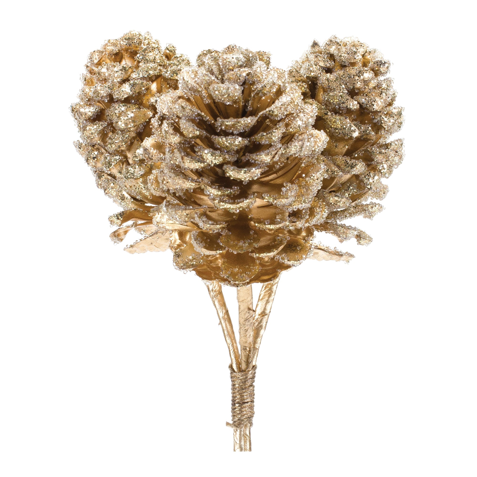 Pine Cone Bundle 10.5”H