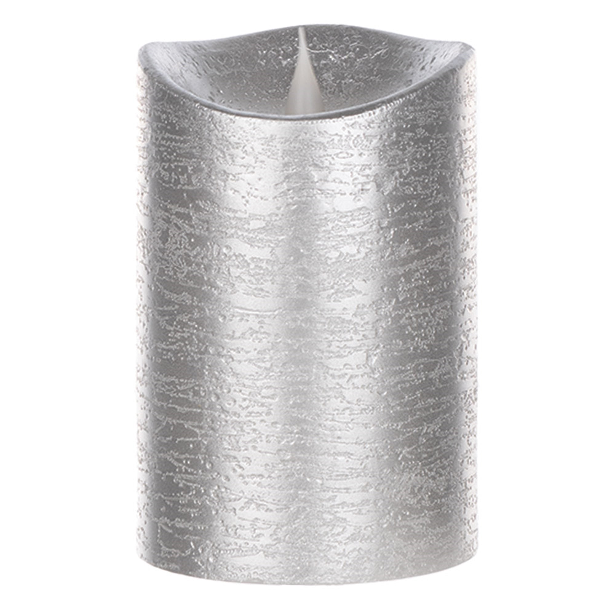 Simplux LED Designer Candle w/4 and 8 Hr Timer 3.5" x 5.5"H Wax/ (Requires 2 C Batteries, No)