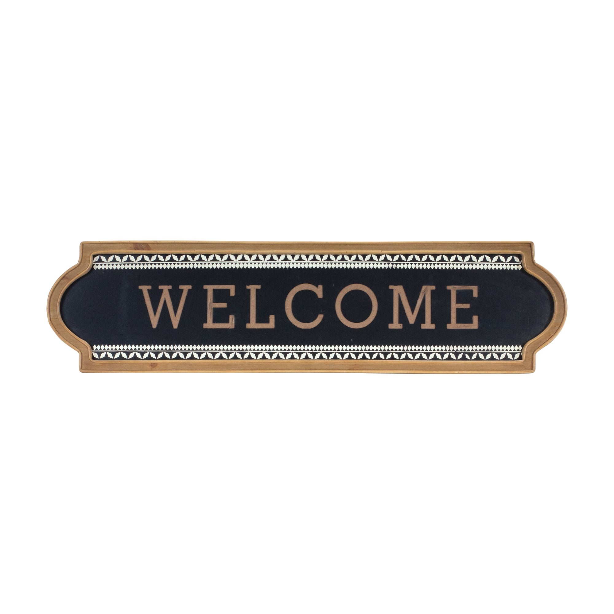Welcome Sign 35.5"L x 9"H Wood