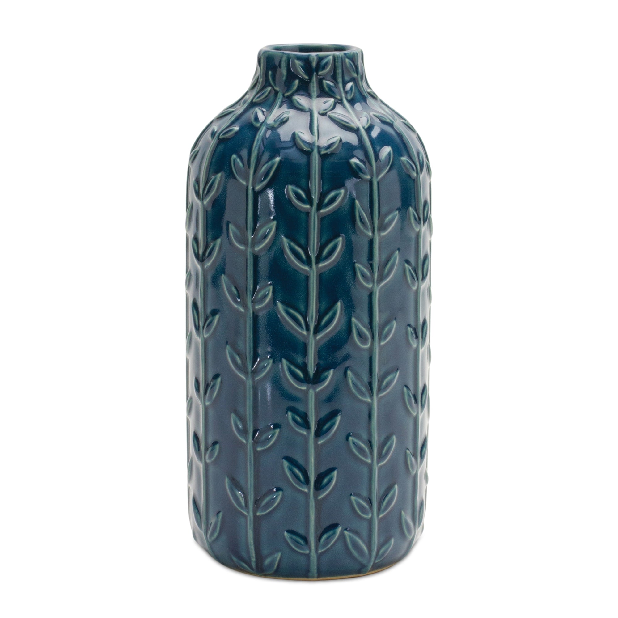 Vase 4"D x 8.75"H Ceramic