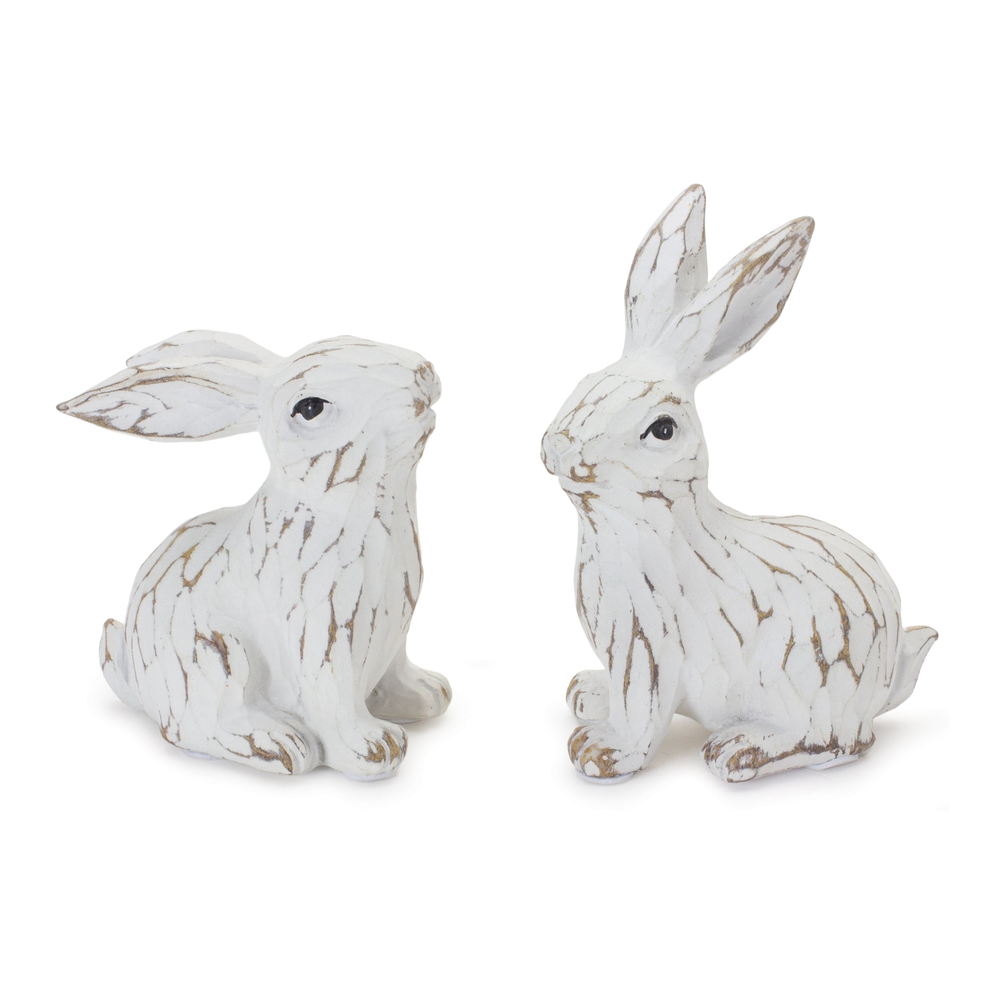 Bunny (2 Asst) 3.25"H, 3.75"H Resin