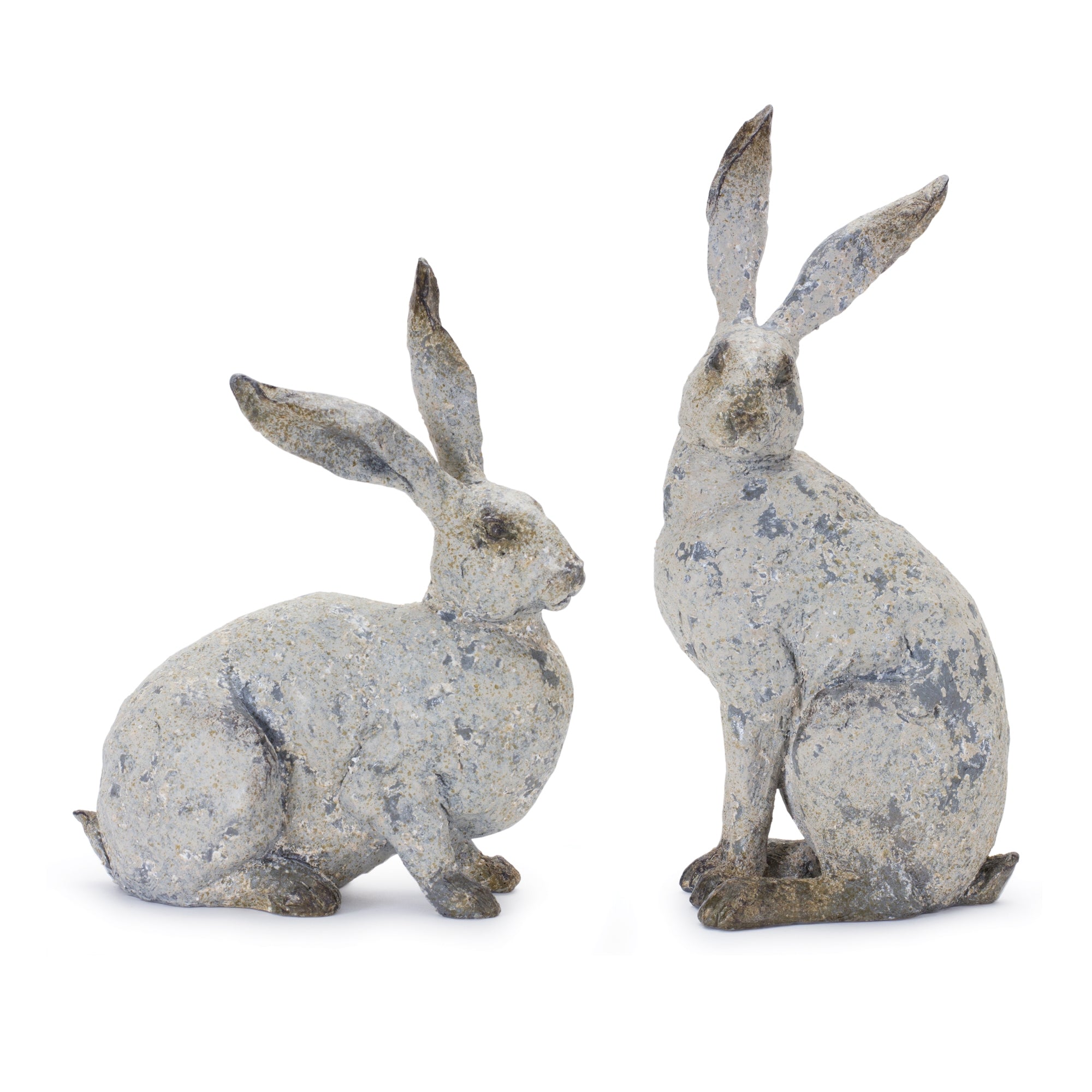 Rabbit (2 Asst) 9.75"H, 12"H Resin