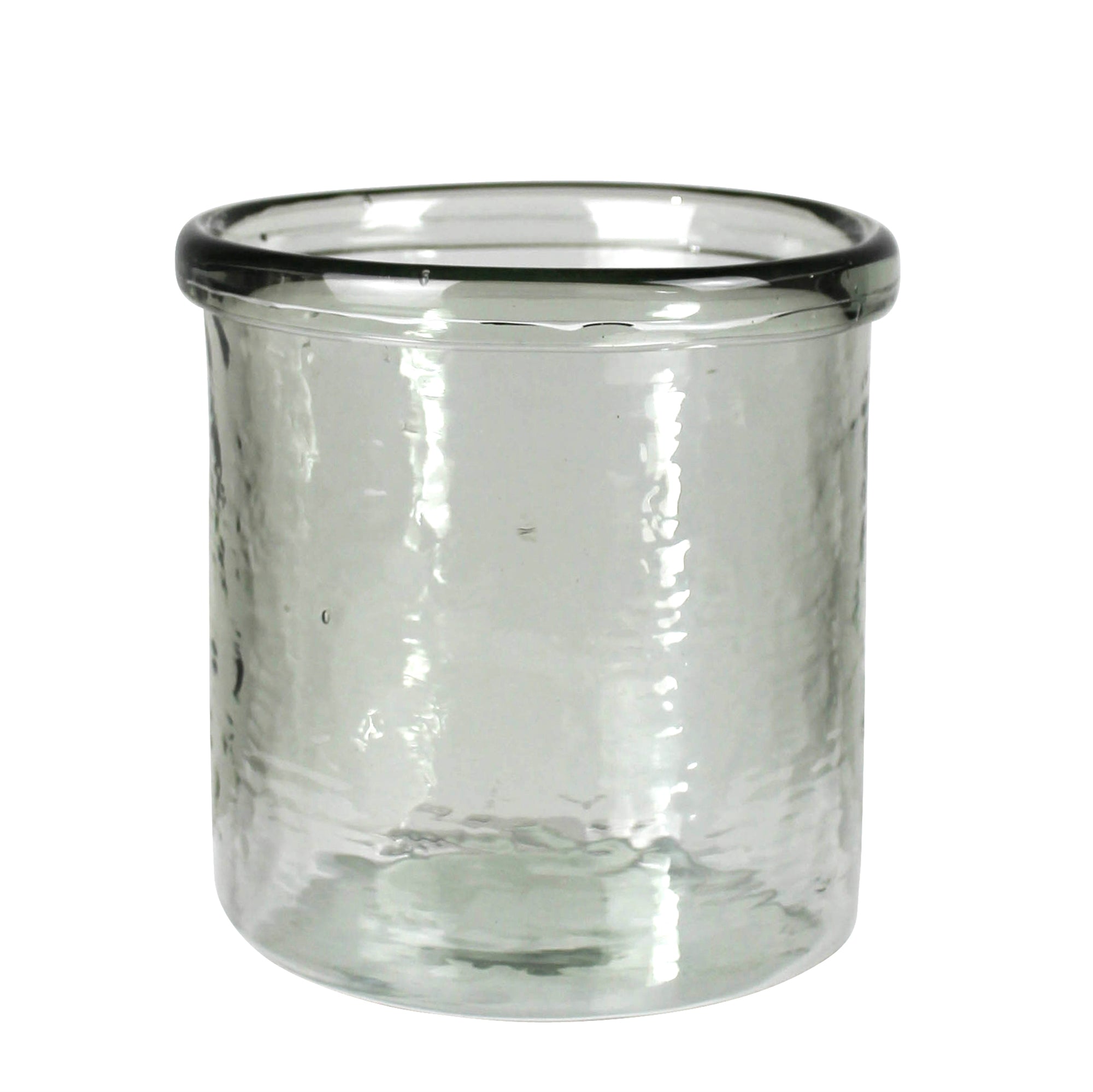 Banded Cylinder, Glass - Med