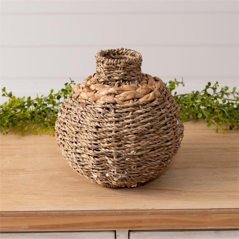 Seagrass Woven Vase, Sm