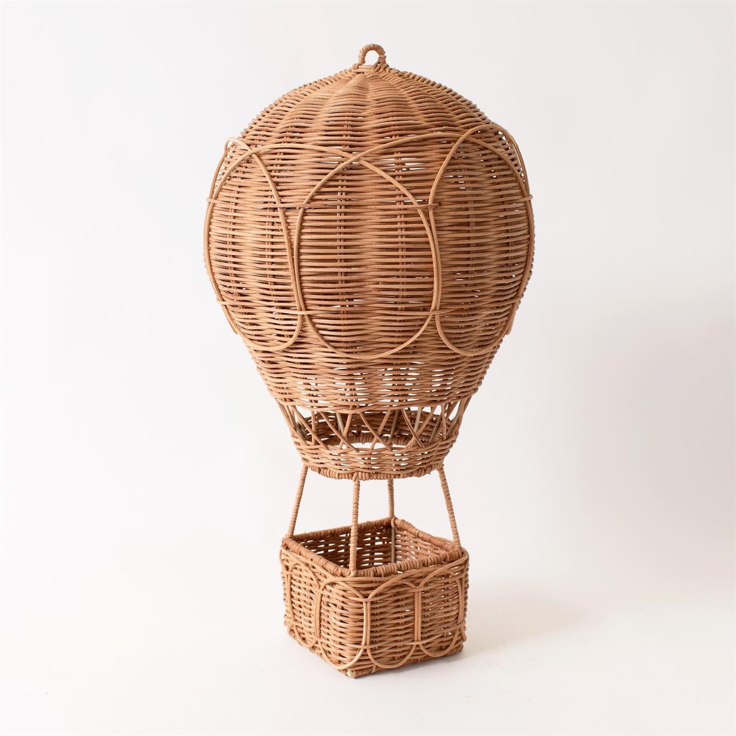 Rattan Hot Air Balloon Basket