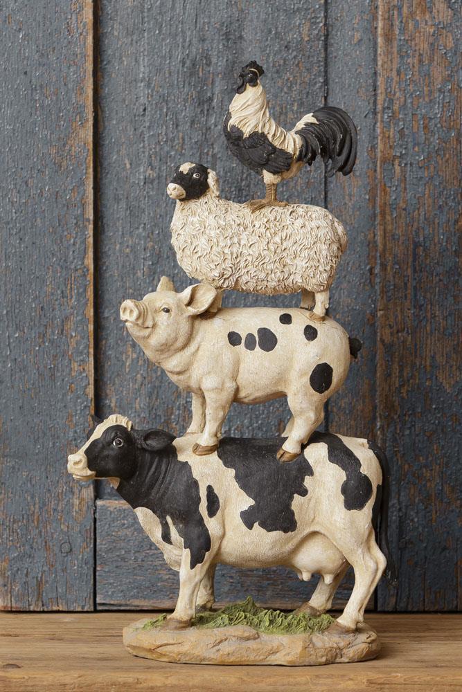 Stacked Farm Animals