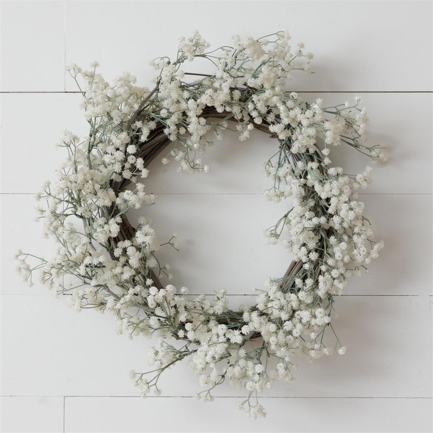 Babies Breath Wreath