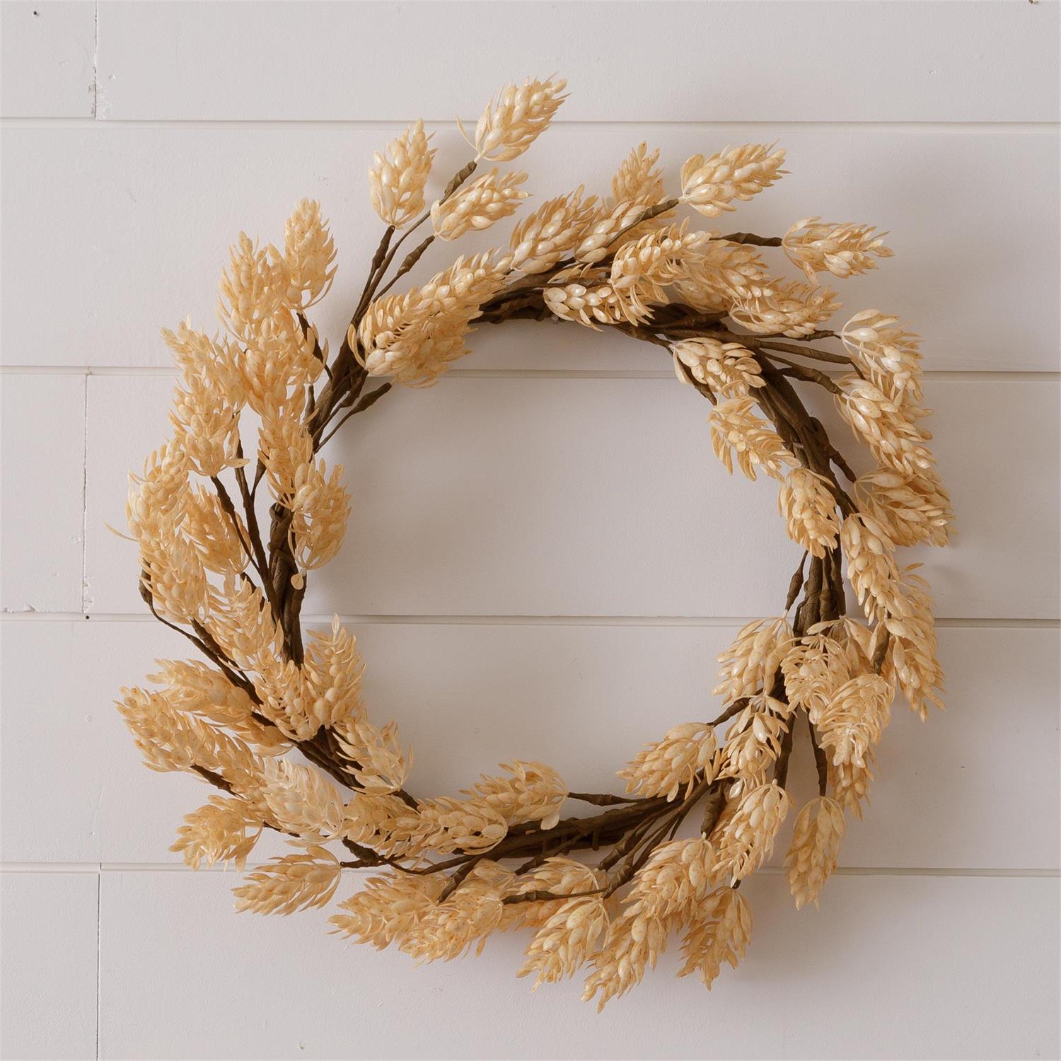 Wreath - Cream Hops
