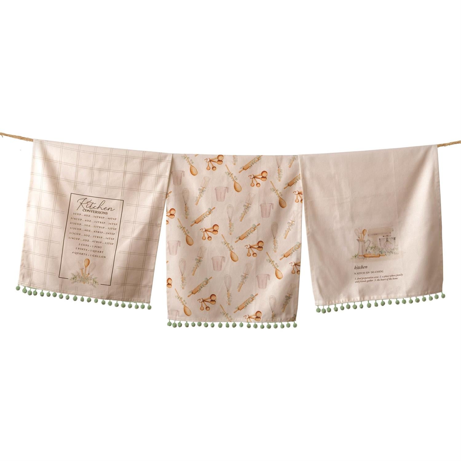 Tea Towels - Kitchen Conversions, Utensils, Kitchen Mixer