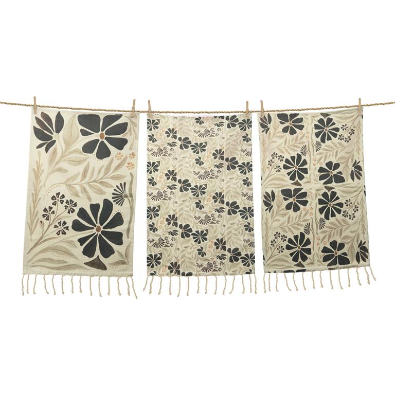 Tea Towels - Modern Botanical