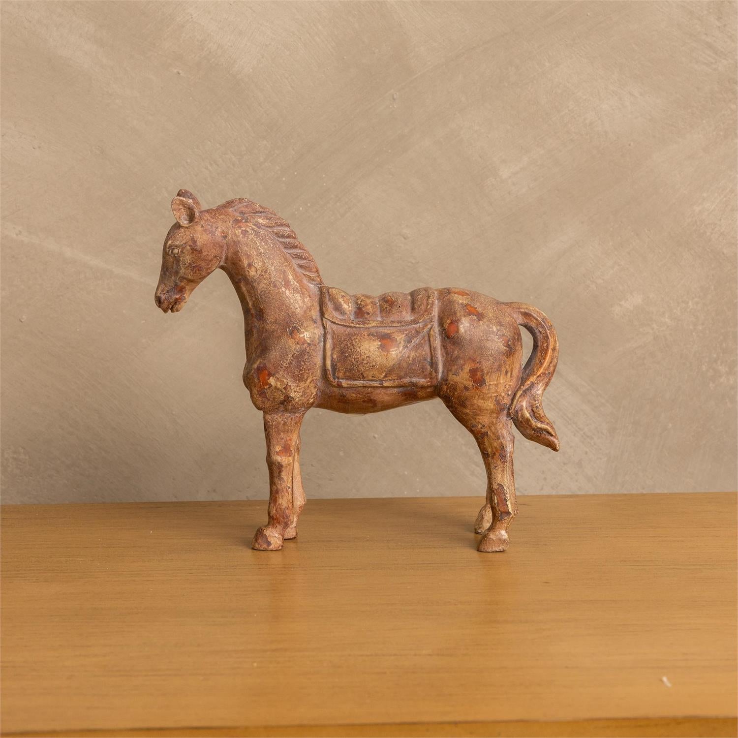 Rustic Horse Figure